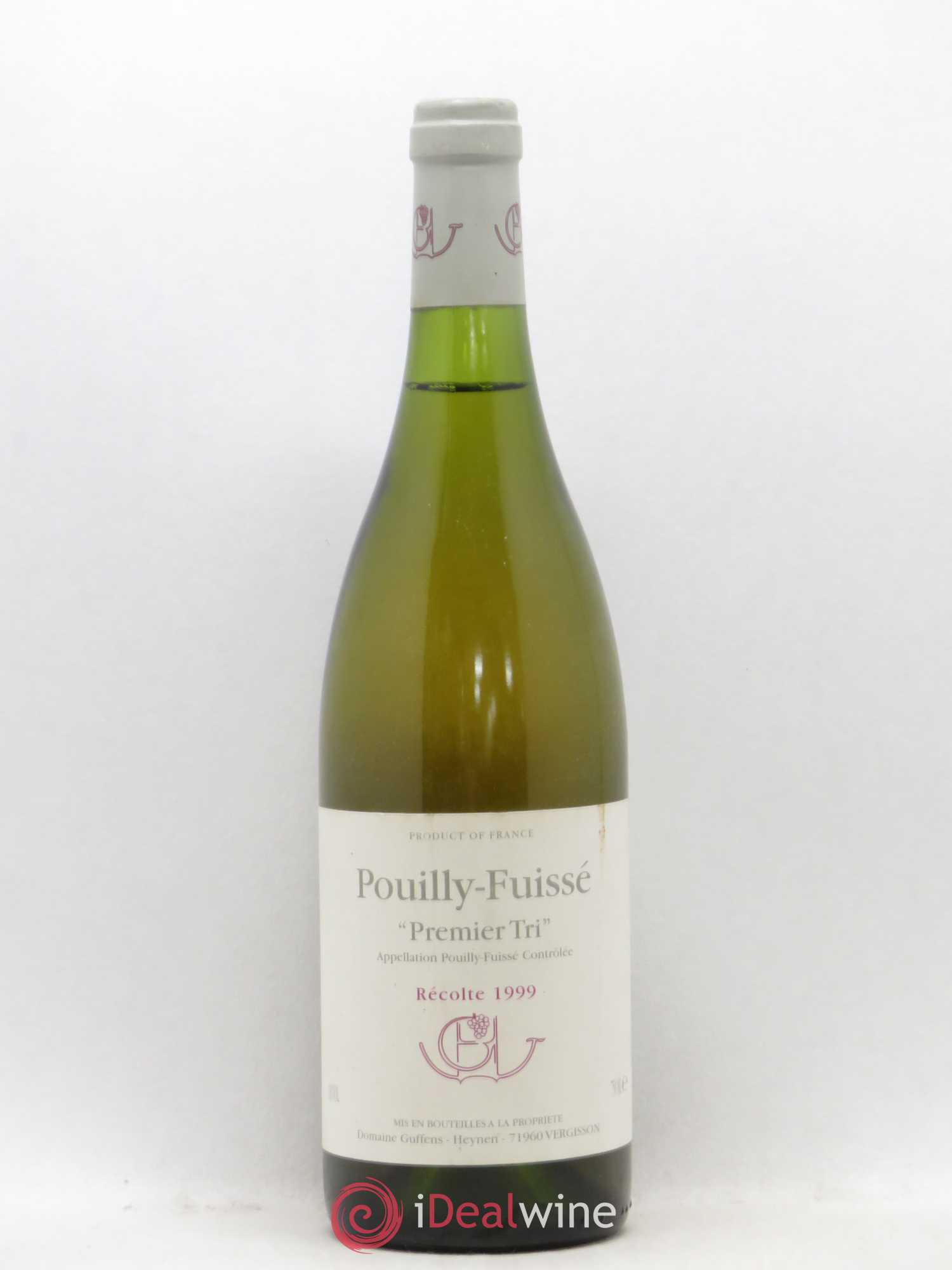 Pouilly-Fuissé Premiers Tris Guffens-Heynen 1999 - Lot de 1 bouteille - 0