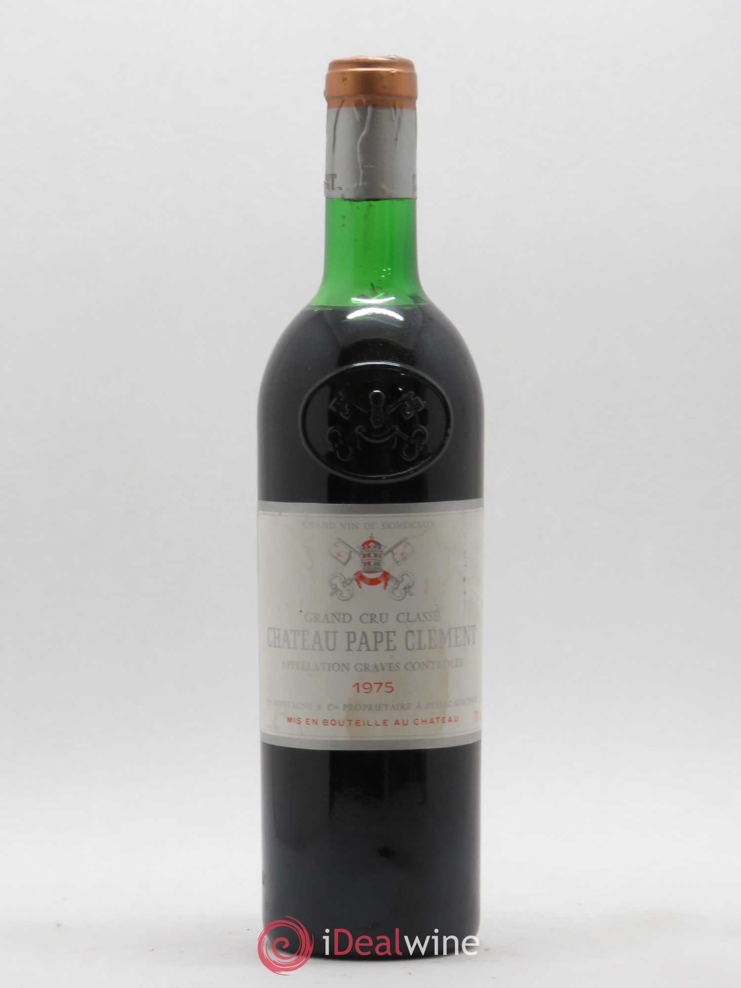 Château Pape Clément Cru Classé de Graves 1975 - Lot de 1 bouteille - 0
