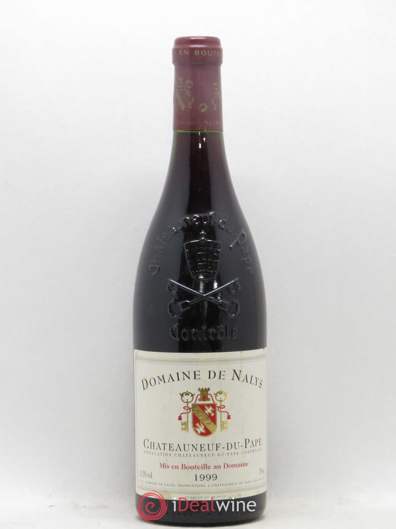 Châteauneuf-du-Pape Château de Nalys 1999 - Lot de 1 bouteille - 0
