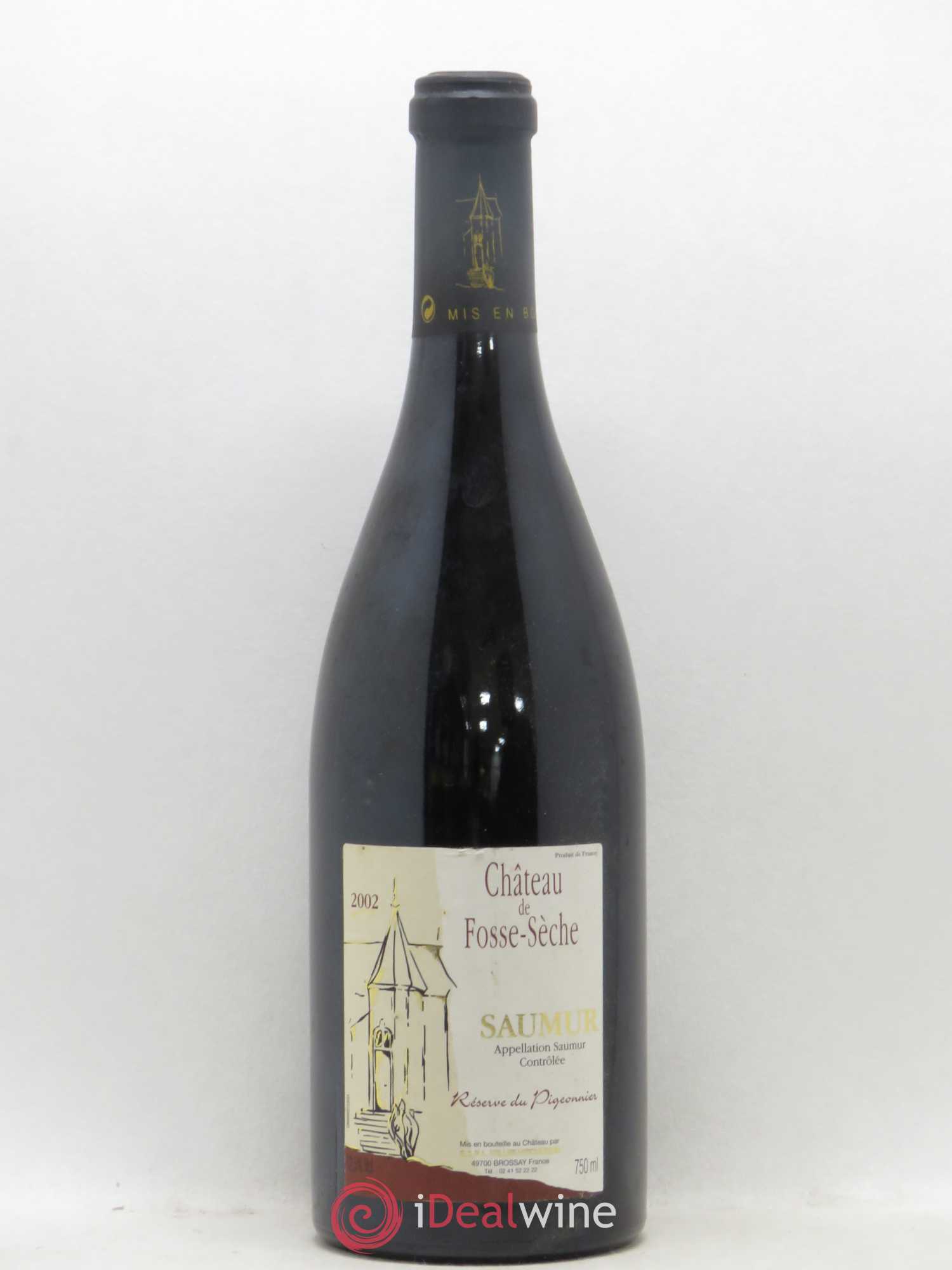 Saumur-Champigny Château de Fosse-Sèche 2002 - Posten von 1 Flasche - 0