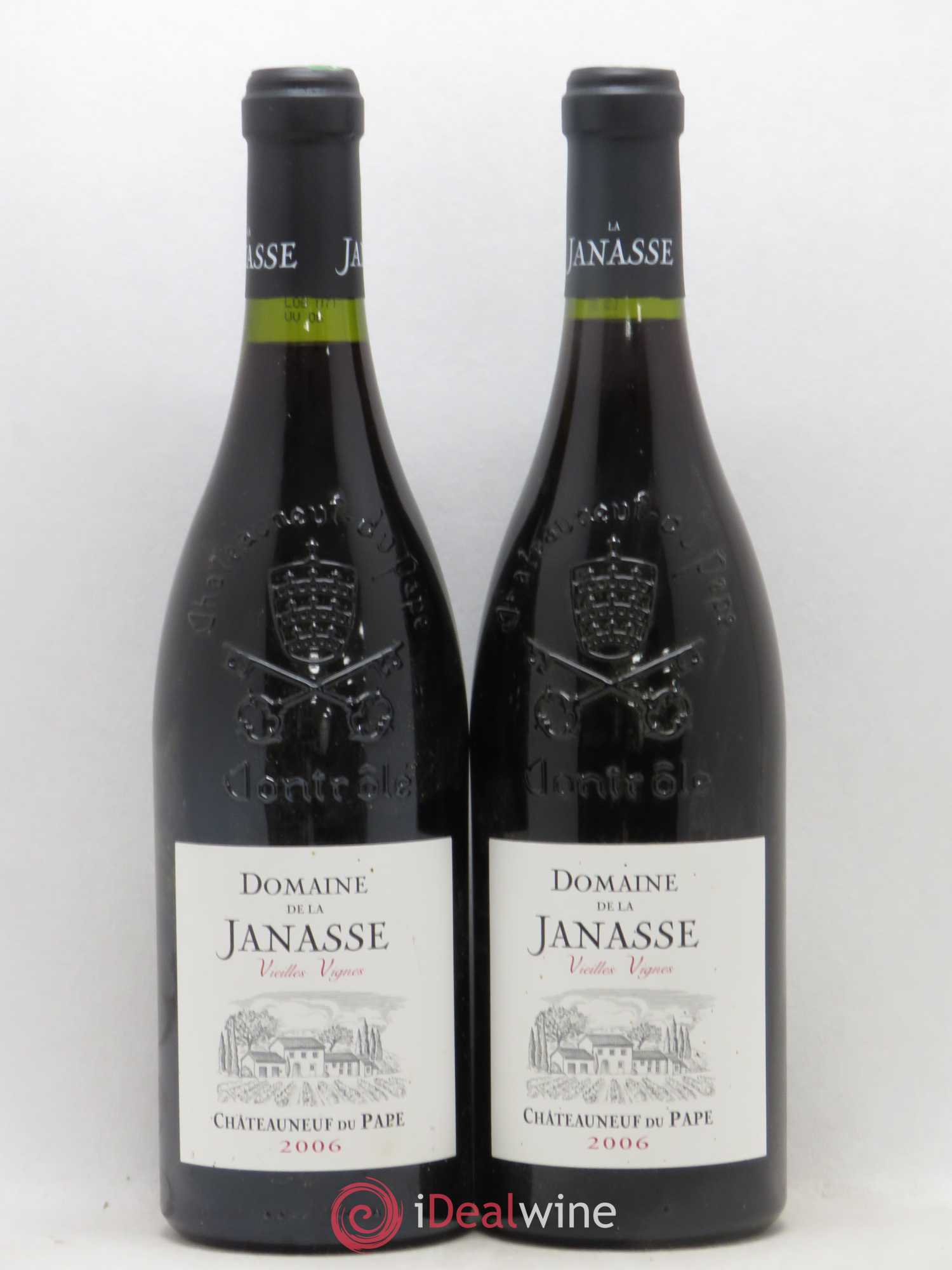 Châteauneuf-du-Pape Cuvée Vieilles Vignes La Janasse (Domaine de) 2006 - Lot de 2 bouteilles - 0