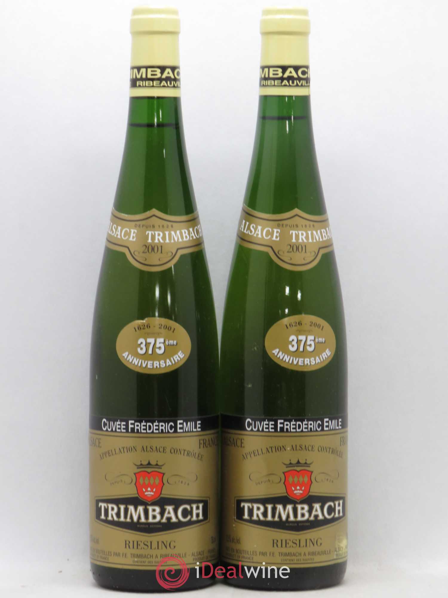 Alsace Riesling Cuvée Frédéric Emile Trimbach (Domaine) 2001 - Posten von 2 Flaschen - 0