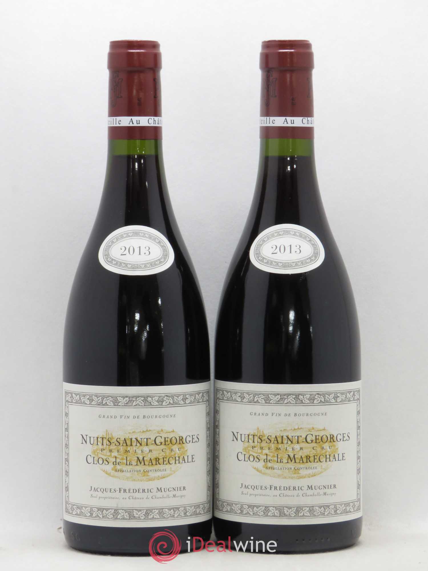 Nuits-Saint-Georges 1er Cru Clos de La Maréchale Jacques-Frédéric Mugnier 2013 - Lot de 2 bouteilles - 0