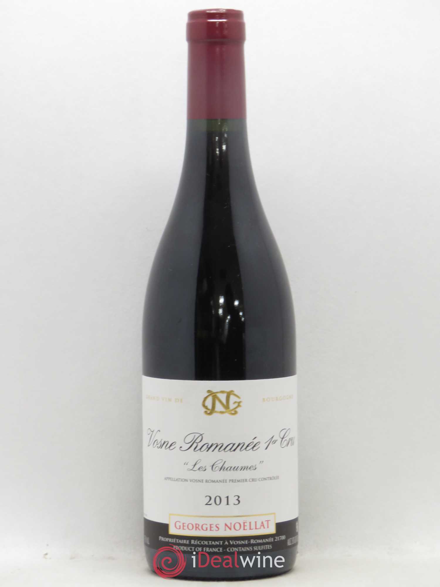 Vosne-Romanée 1er Cru Les Chaumes Georges Noëllat (Domaine) 2013 - Lot de 1 bouteille - 0