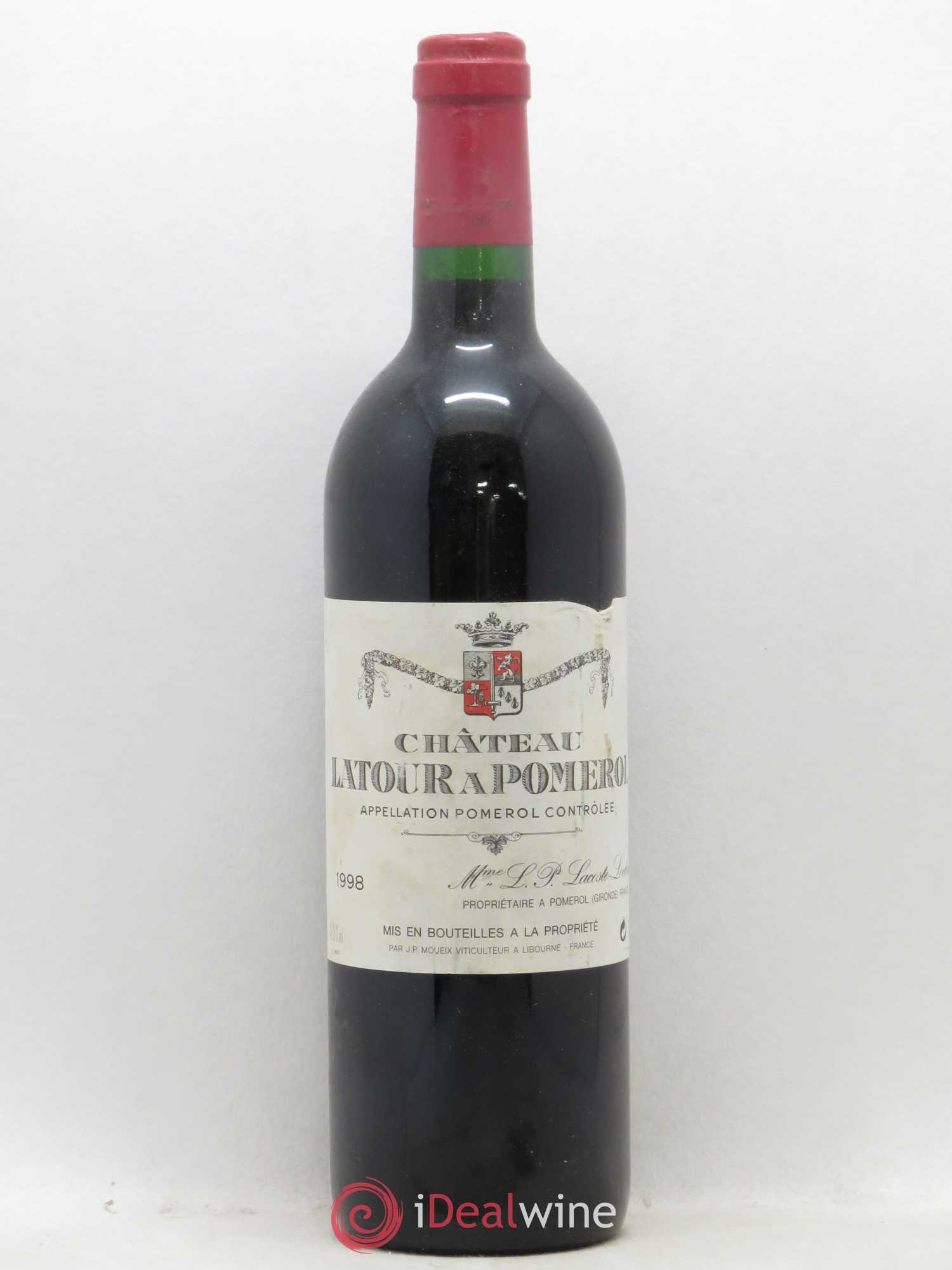 Château Latour à Pomerol 1998 - Lot de 1 bouteille - 0
