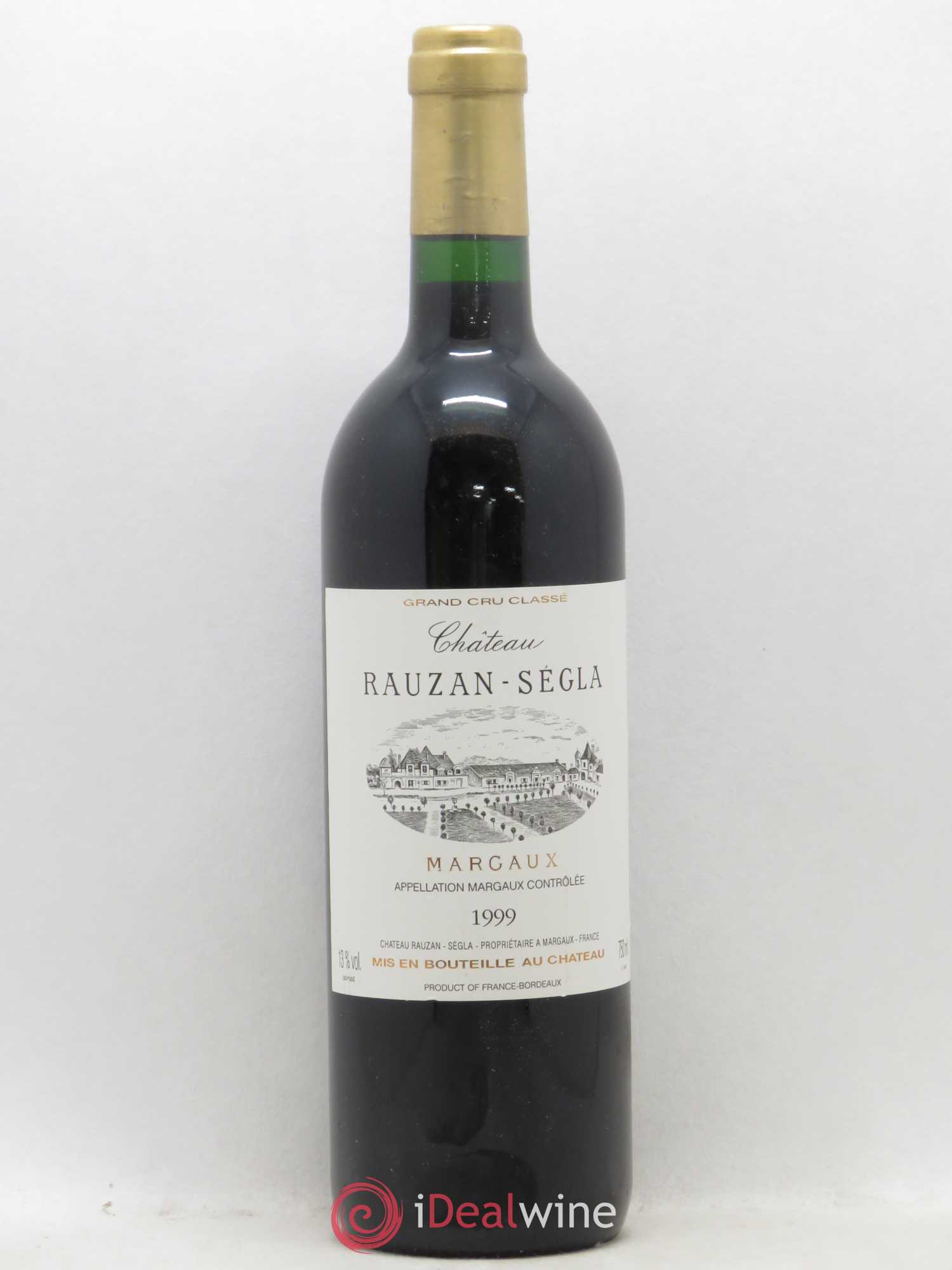 Château Rauzan Ségla Grand Cru Classé 1999 - Lot de 1 bouteille - 0