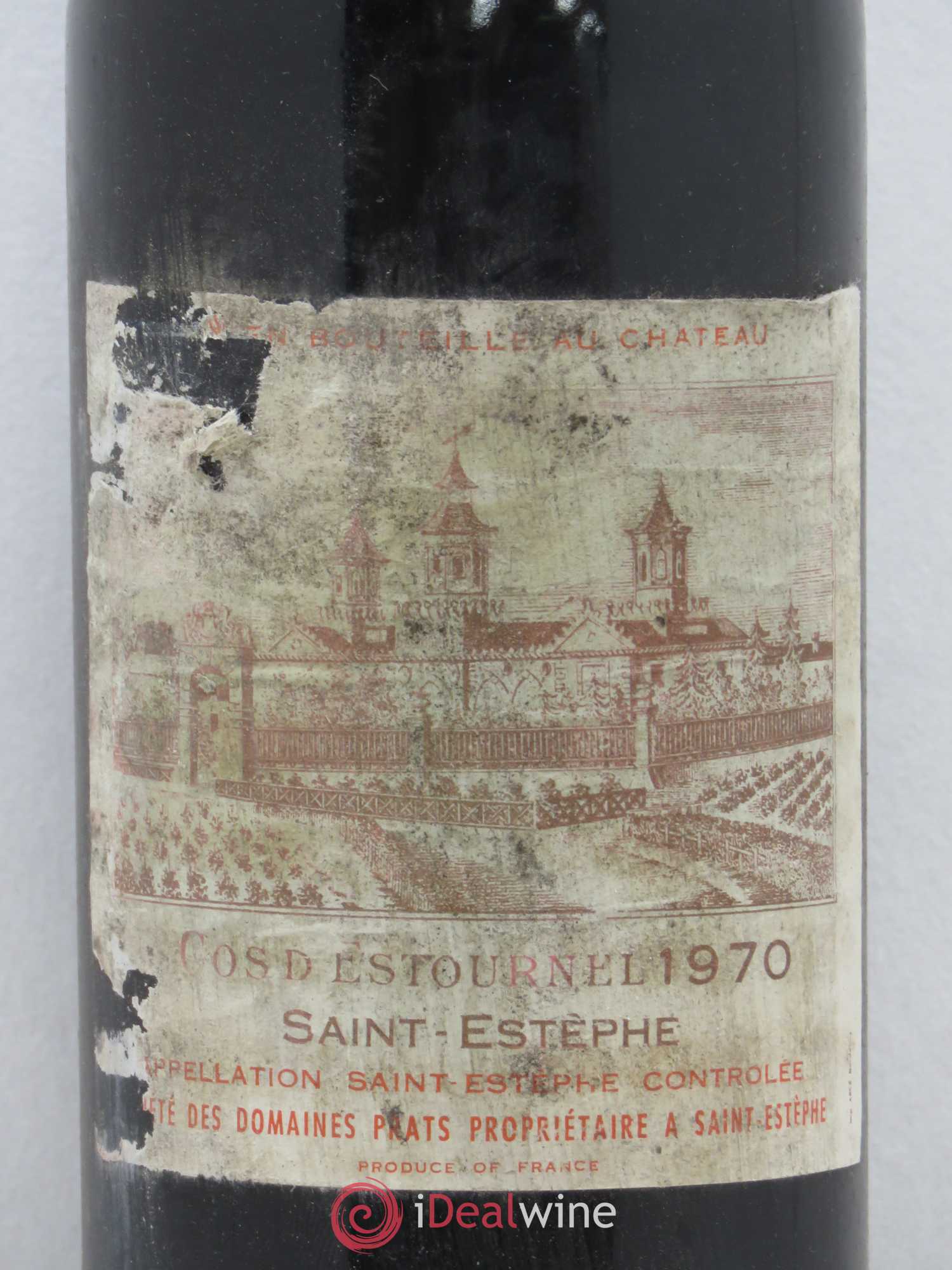 Cos d'Estournel 2ème Grand Cru Classé 1970 - Lot de 1 bouteille - 1