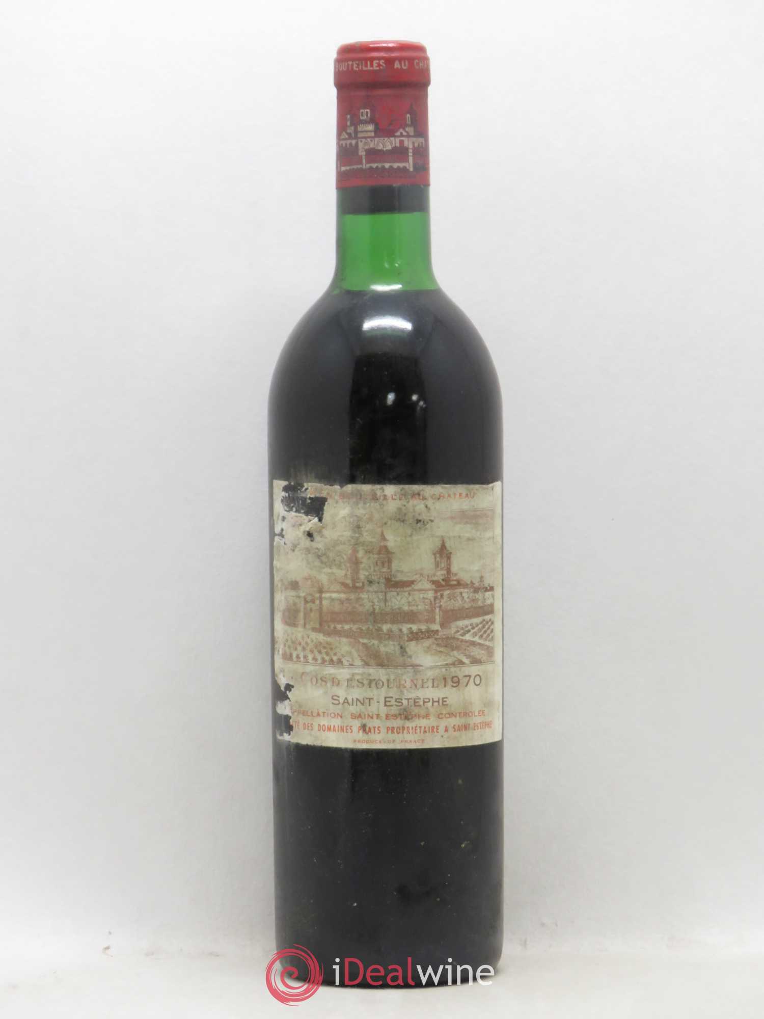 Cos d'Estournel 2ème Grand Cru Classé 1970 - Lot de 1 bouteille - 0