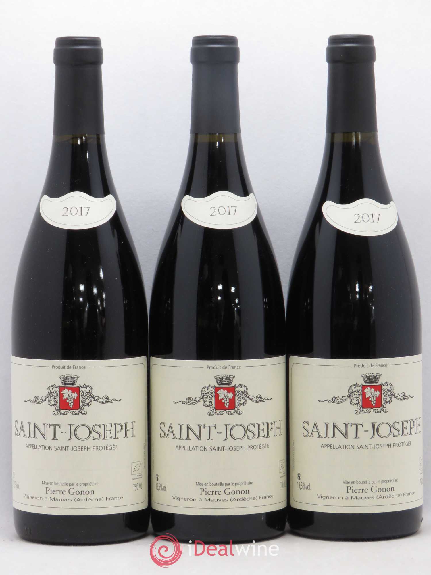 Saint-Joseph Gonon (Domaine) 2017 - Lot de 3 bouteilles - 0