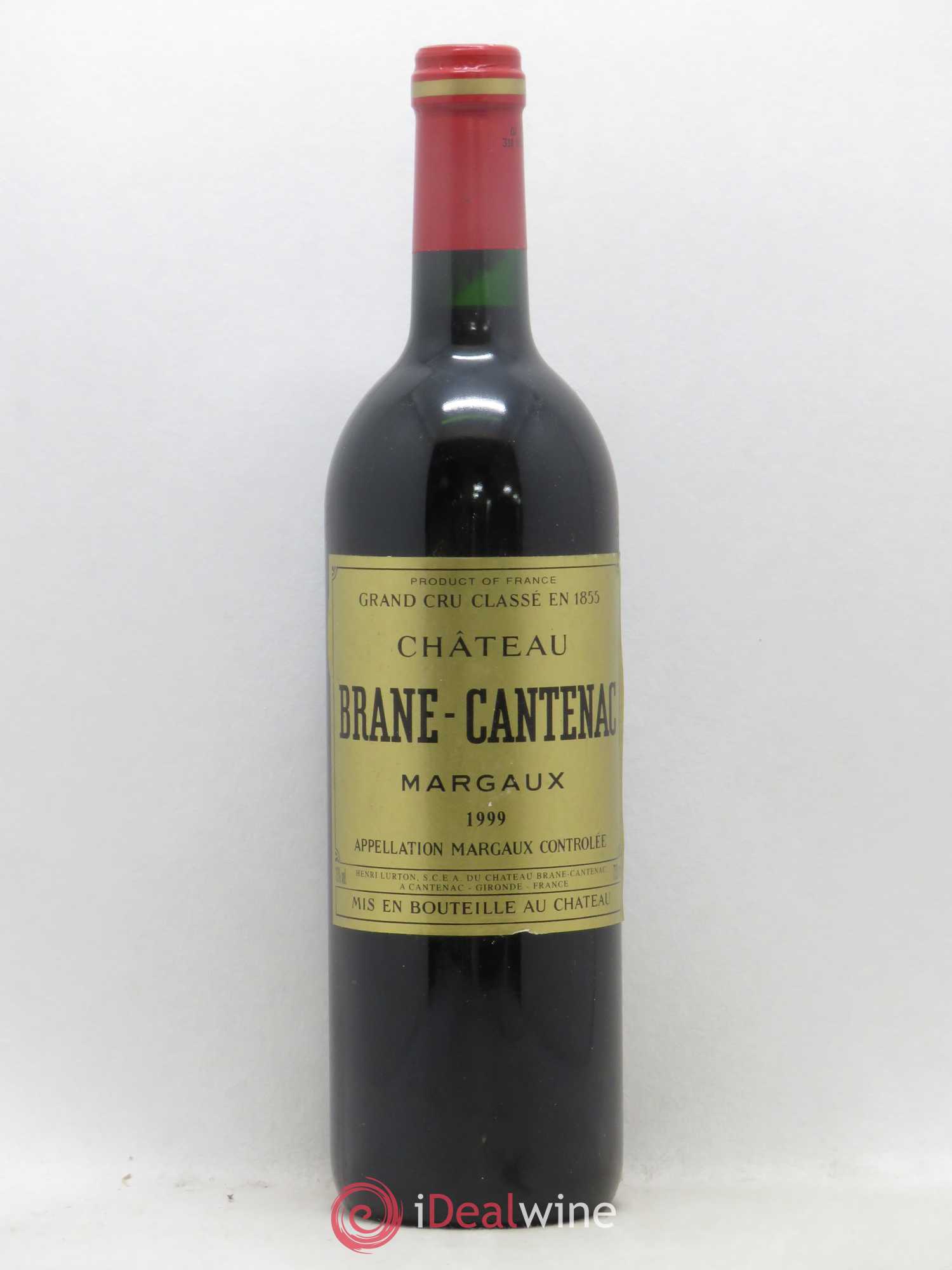 Château Brane Cantenac 2ème Grand Cru Classé 1999 - Lot de 1 bouteille - 0