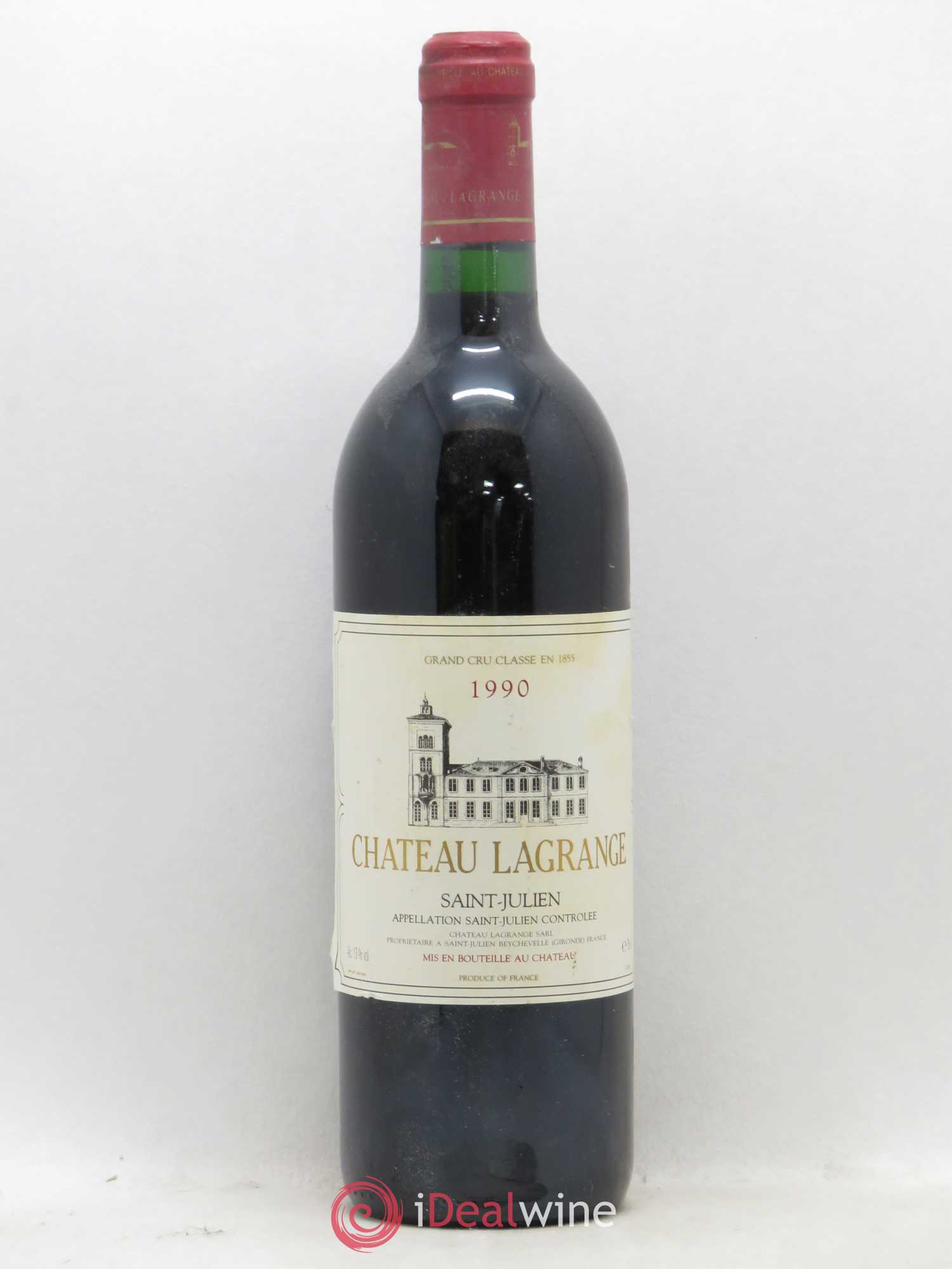 Château Lagrange 3ème Grand Cru Classé 1990 - Lot de 1 bouteille - 0