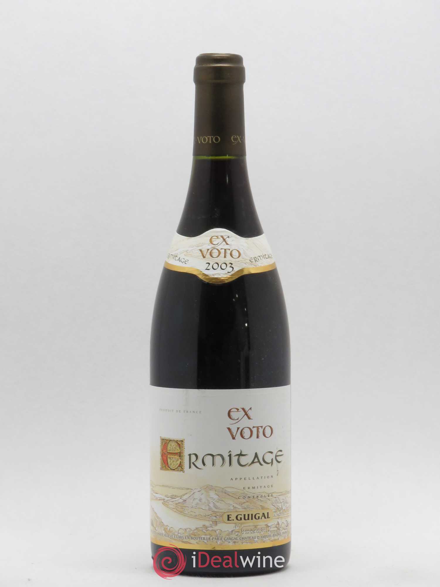Ermitage Ex Voto Guigal (sans prix de réserve) 2003 - Lot de 1 bouteille - 0