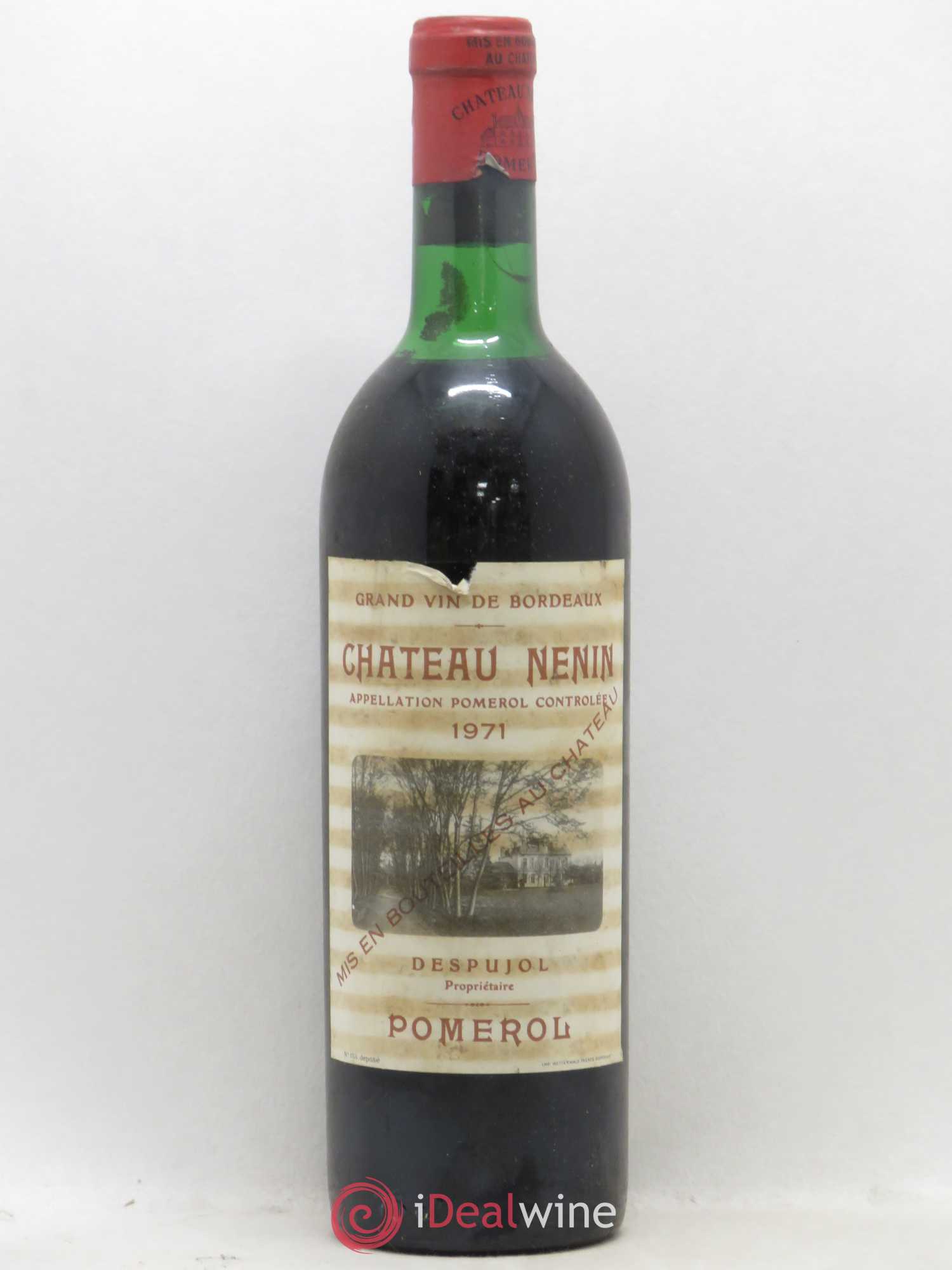 Château Nenin 1971 - Lot de 1 bouteille - 0