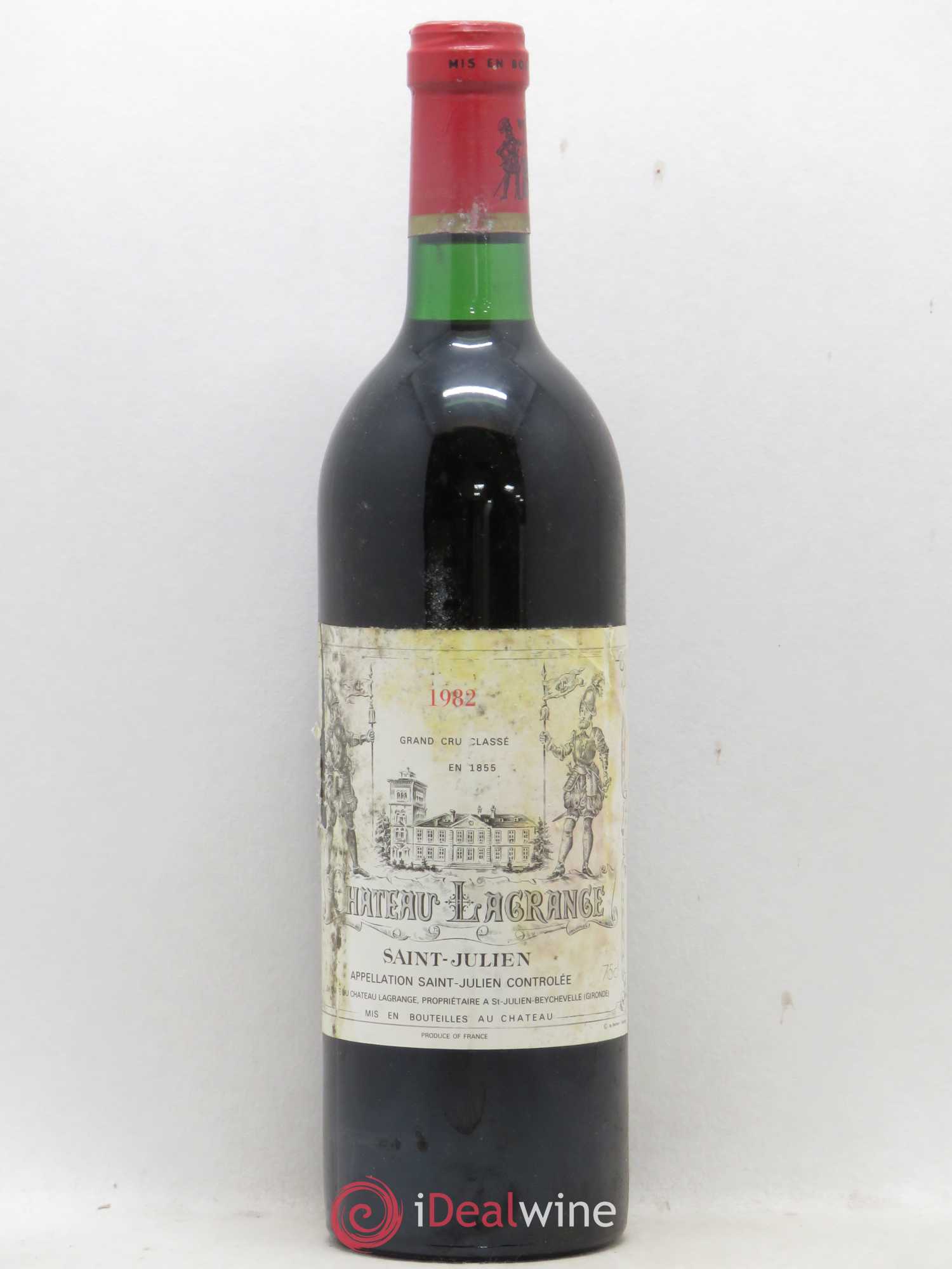 Château Lagrange 3ème Grand Cru Classé 1982 - Lot de 1 bouteille - 0