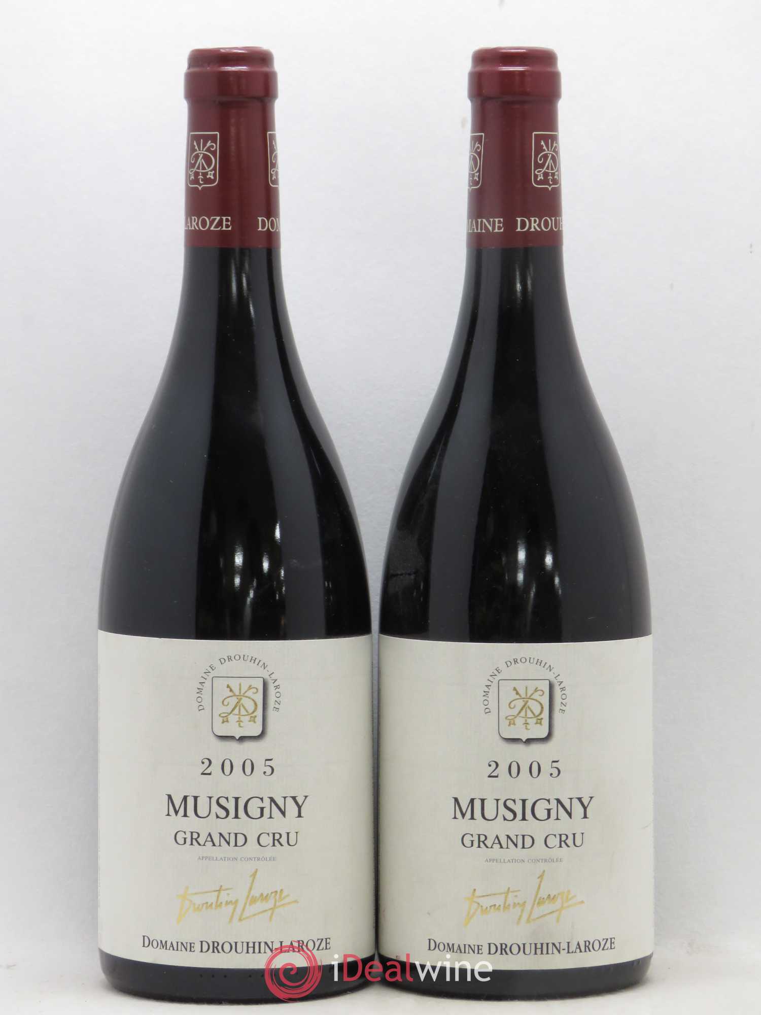Musigny Grand Cru Domaine Drouhin-Laroze 2005 - Lot de 2 bouteilles - 0