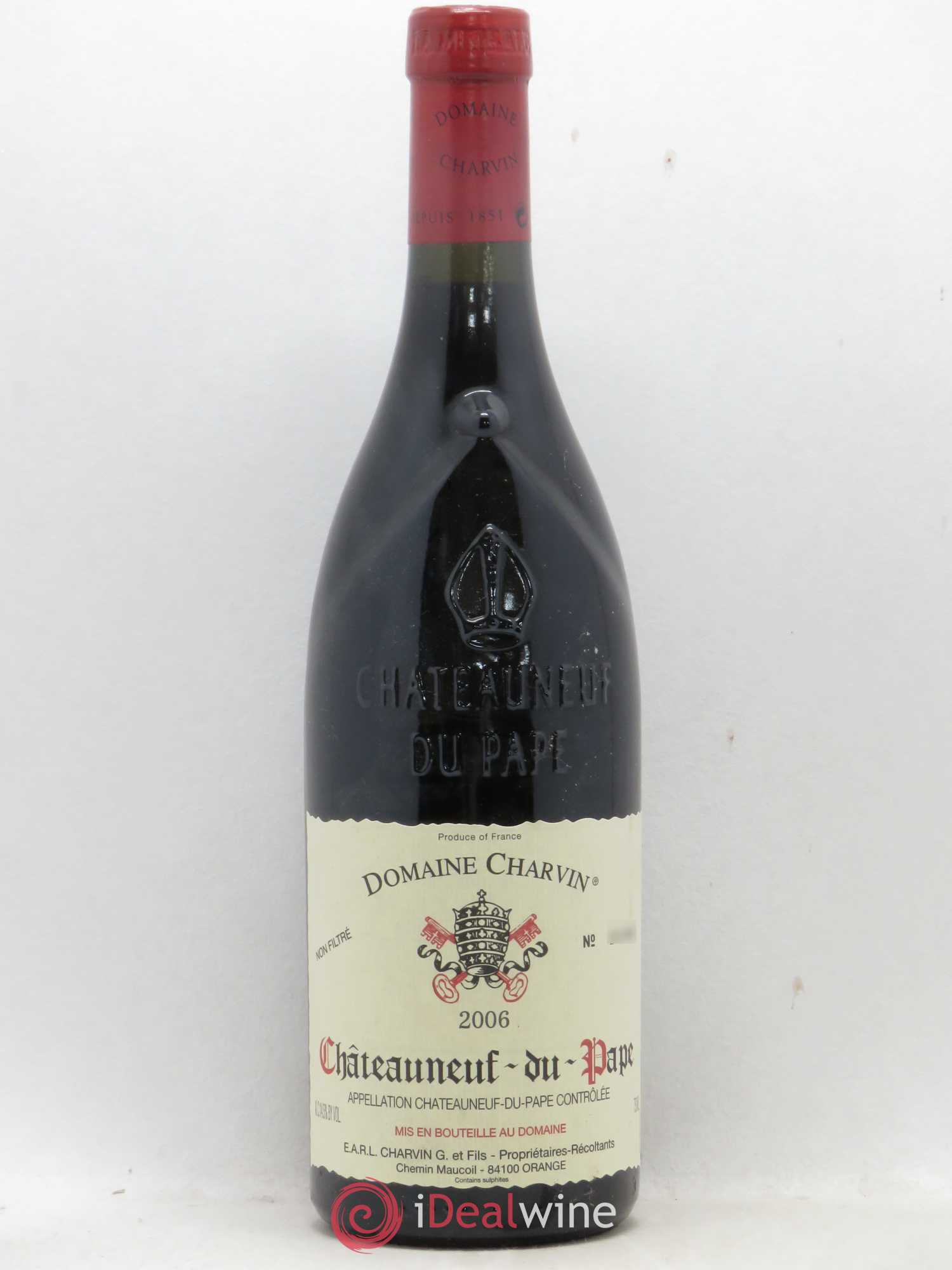 Châteauneuf-du-Pape Charvin (Domaine) 2006 - Lot de 1 bouteille - 0