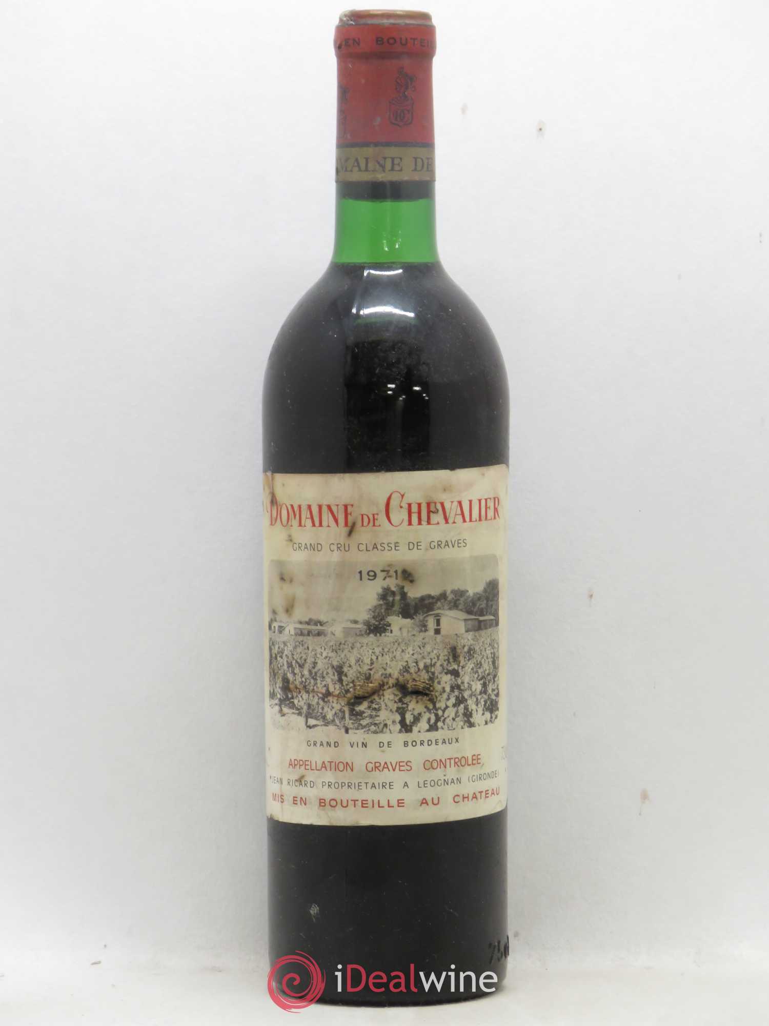 Domaine de Chevalier Cru Classé de Graves 1971 - Lot de 1 bouteille - 0