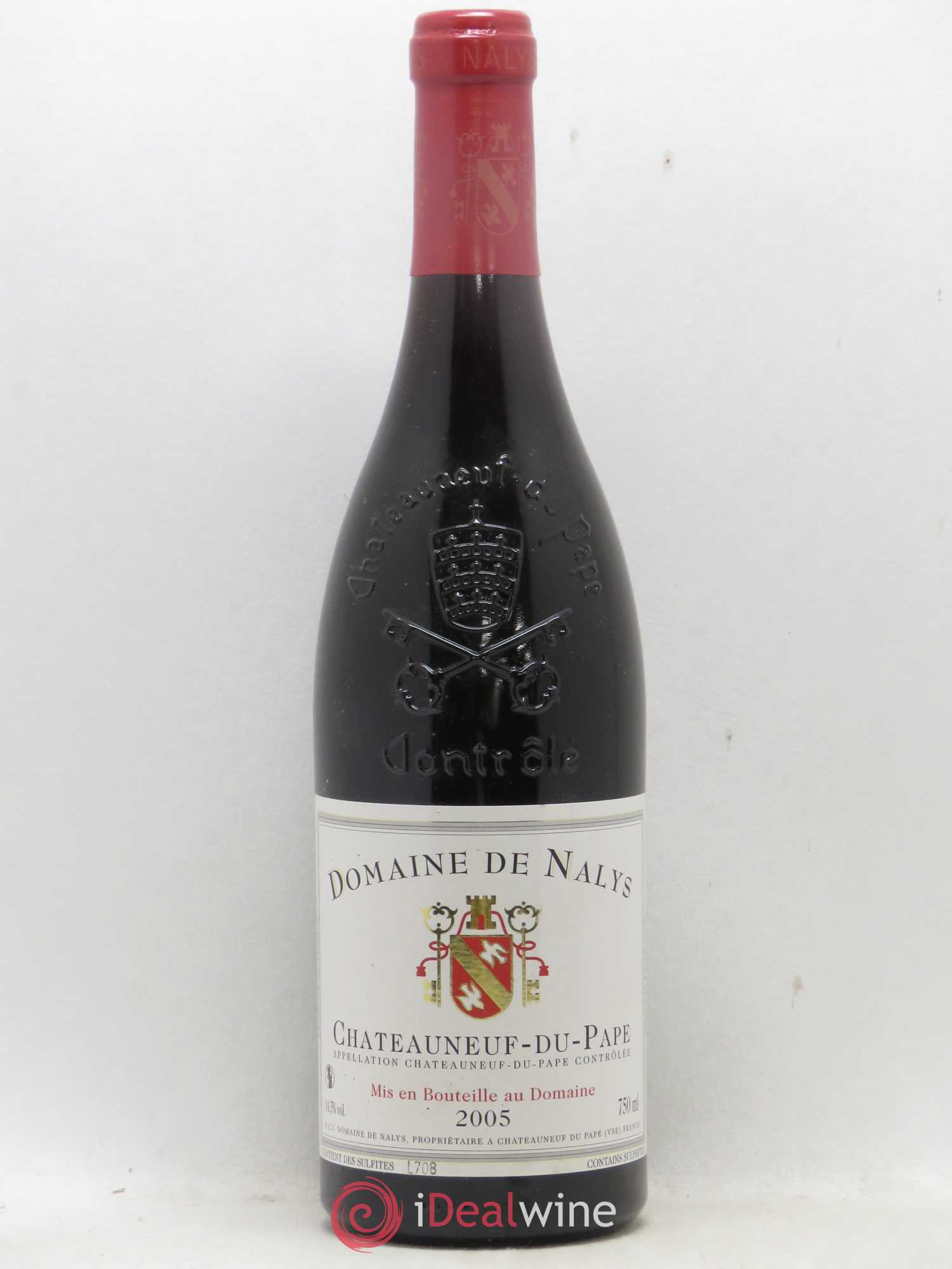 Châteauneuf-du-Pape Château de Nalys 2005 - Lot de 1 bouteille - 0