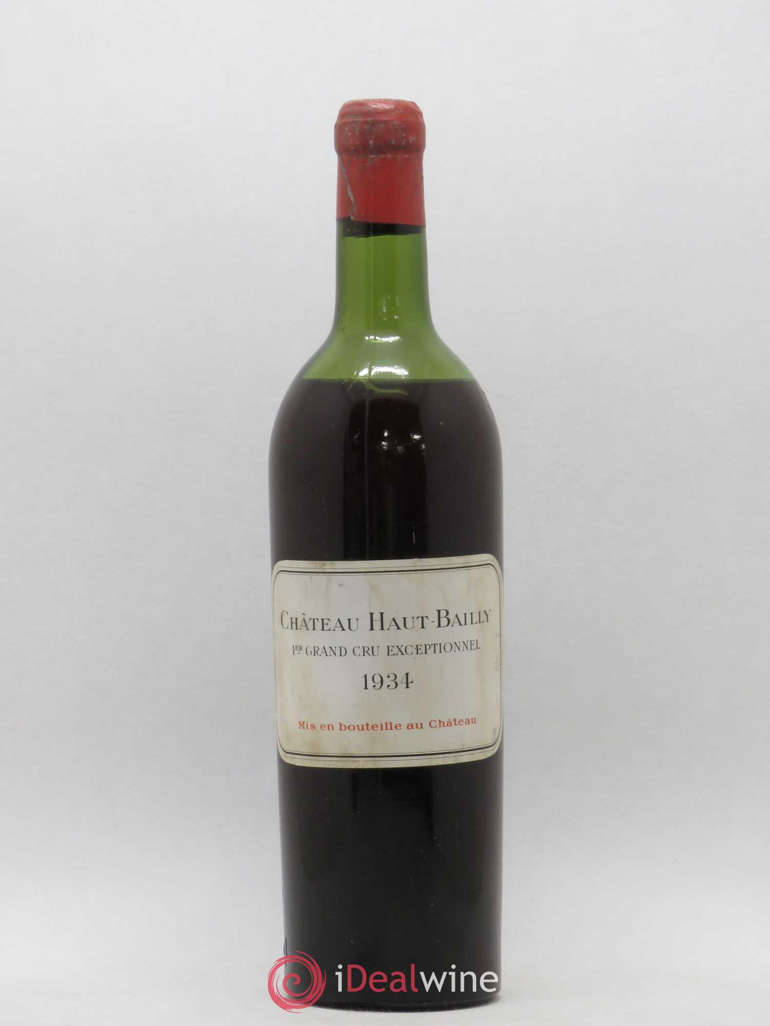 Château Haut-Bailly Cru Classé de Graves 1934 - Lot de 1 bouteille - 0