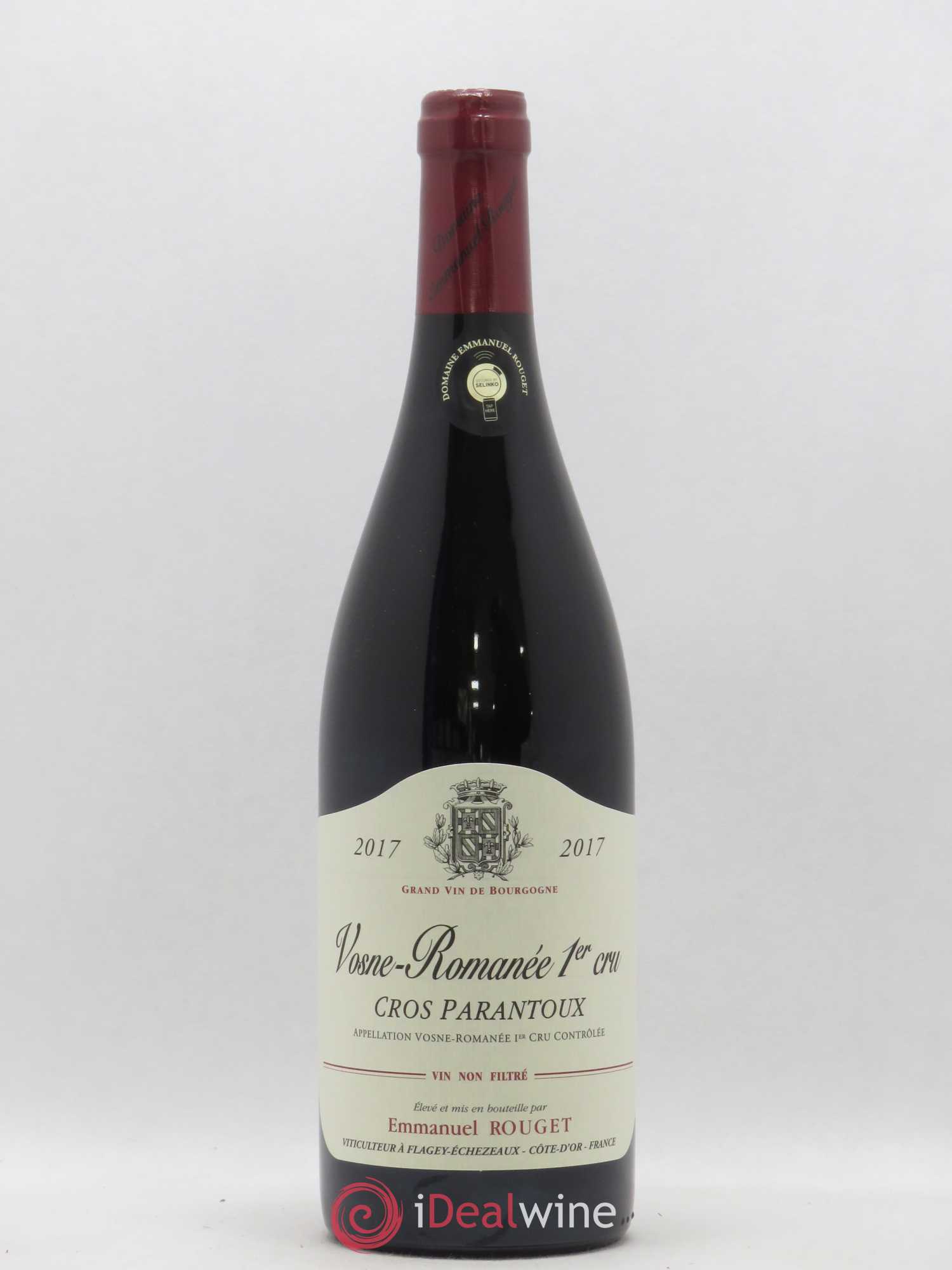 Vosne-Romanée 1er Cru Cros Parantoux Emmanuel Rouget 2017 - Lot de 1 bouteille - 0