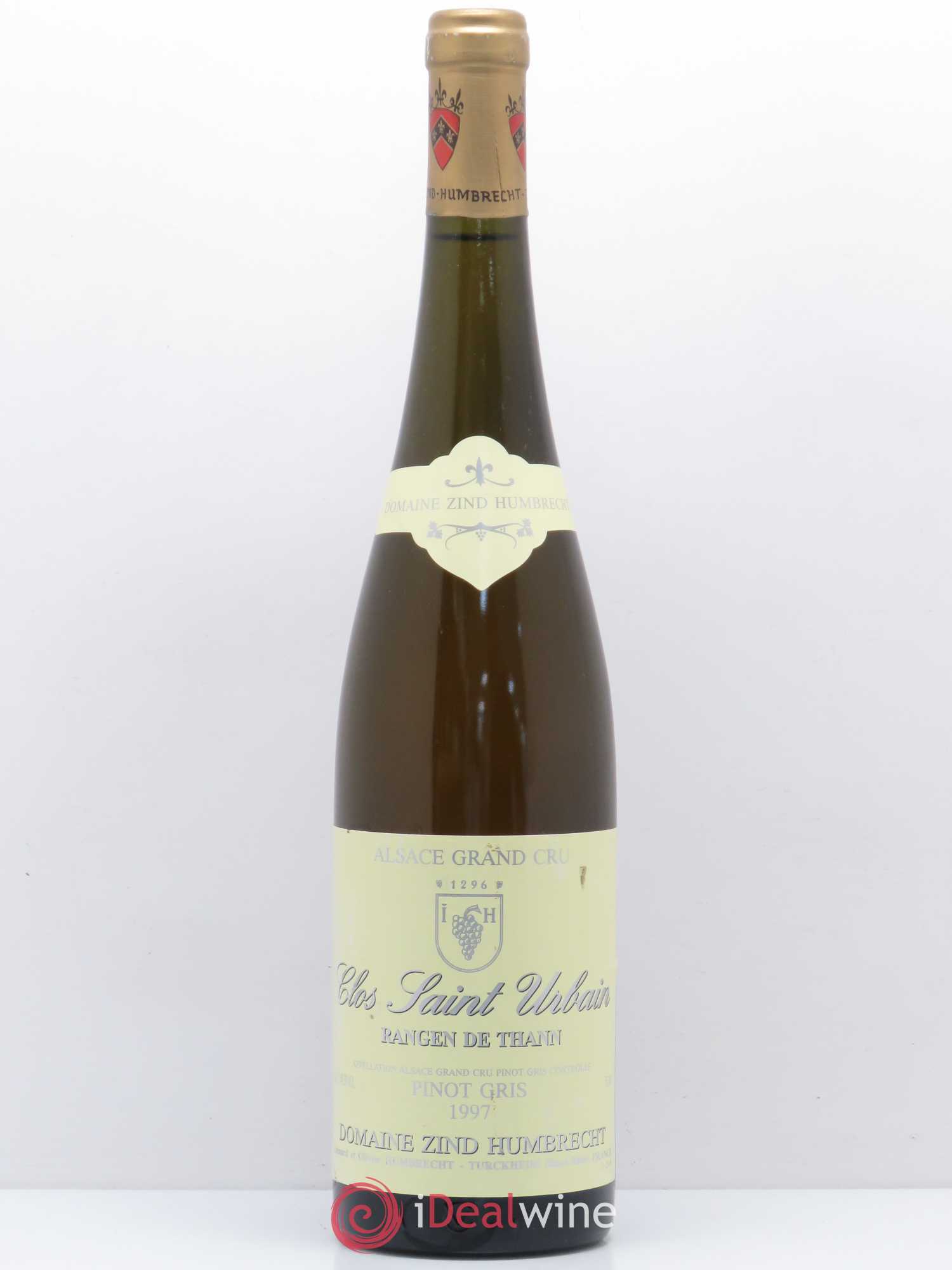 Alsace Pinot Gris Grand Cru Rangen de Thann Clos Saint-Urbain Zind-Humbrecht (Domaine) (sans prix de réserve) 1997 - Lot de 1 bouteille - 0