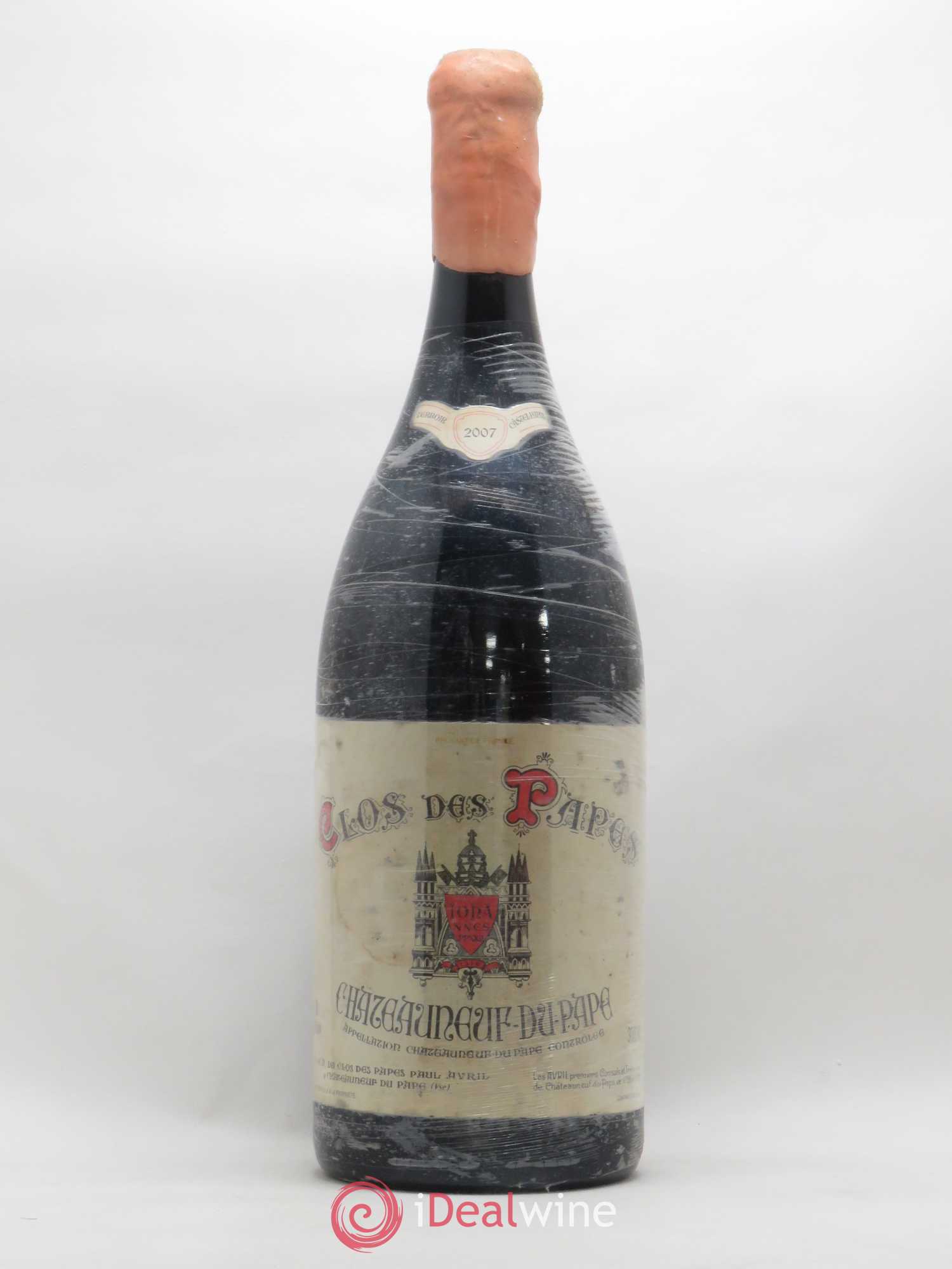 Châteauneuf-du-Pape Clos des Papes - Paul Avril 2007 - Lot de 1 jeroboam - 0