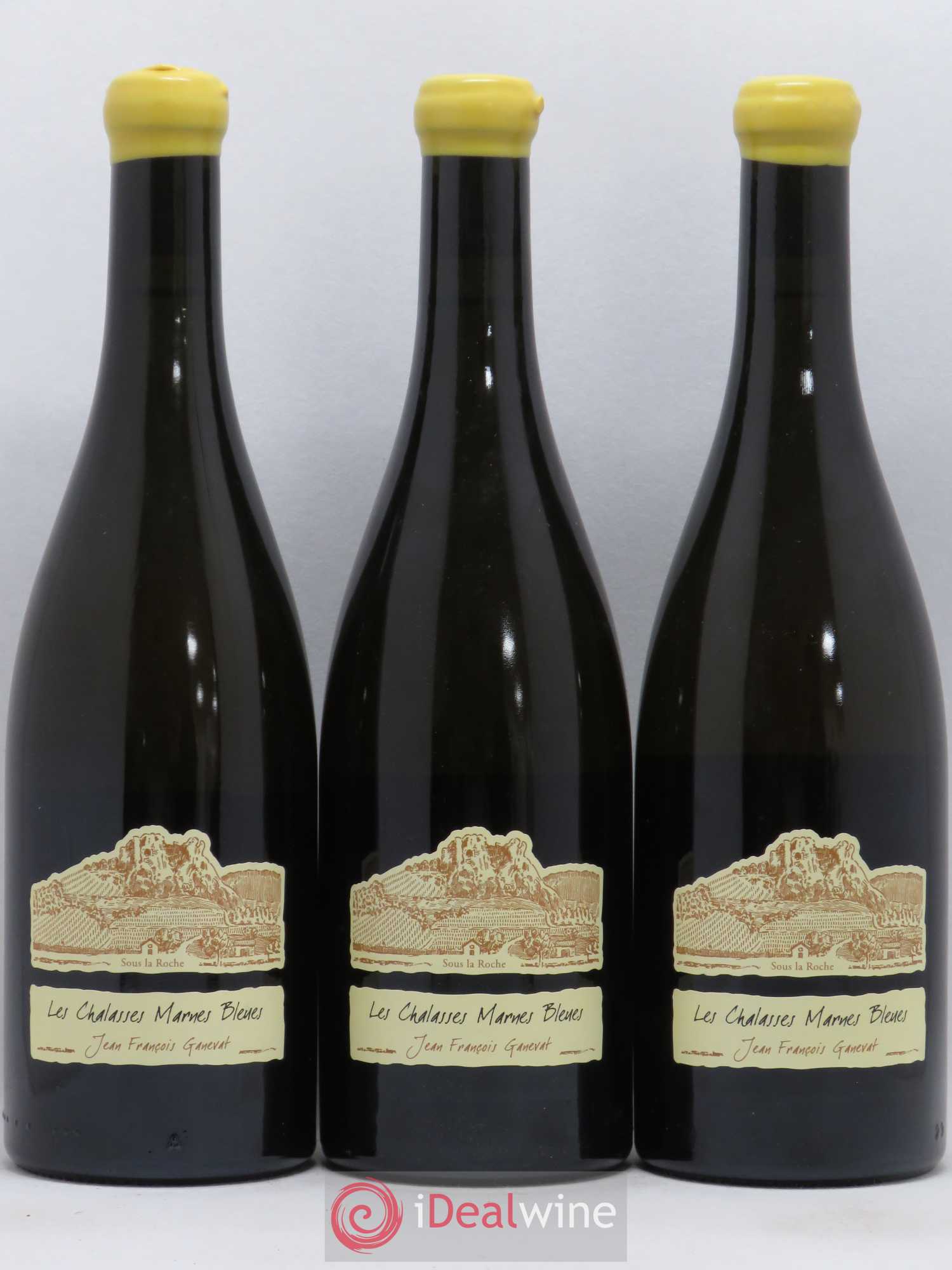 Côtes du Jura Les Chalasses Marnes Bleues Jean-François Ganevat (Domaine) (senza prezzo di riserva) 2010 - Lotto di 3 bottiglie - 0