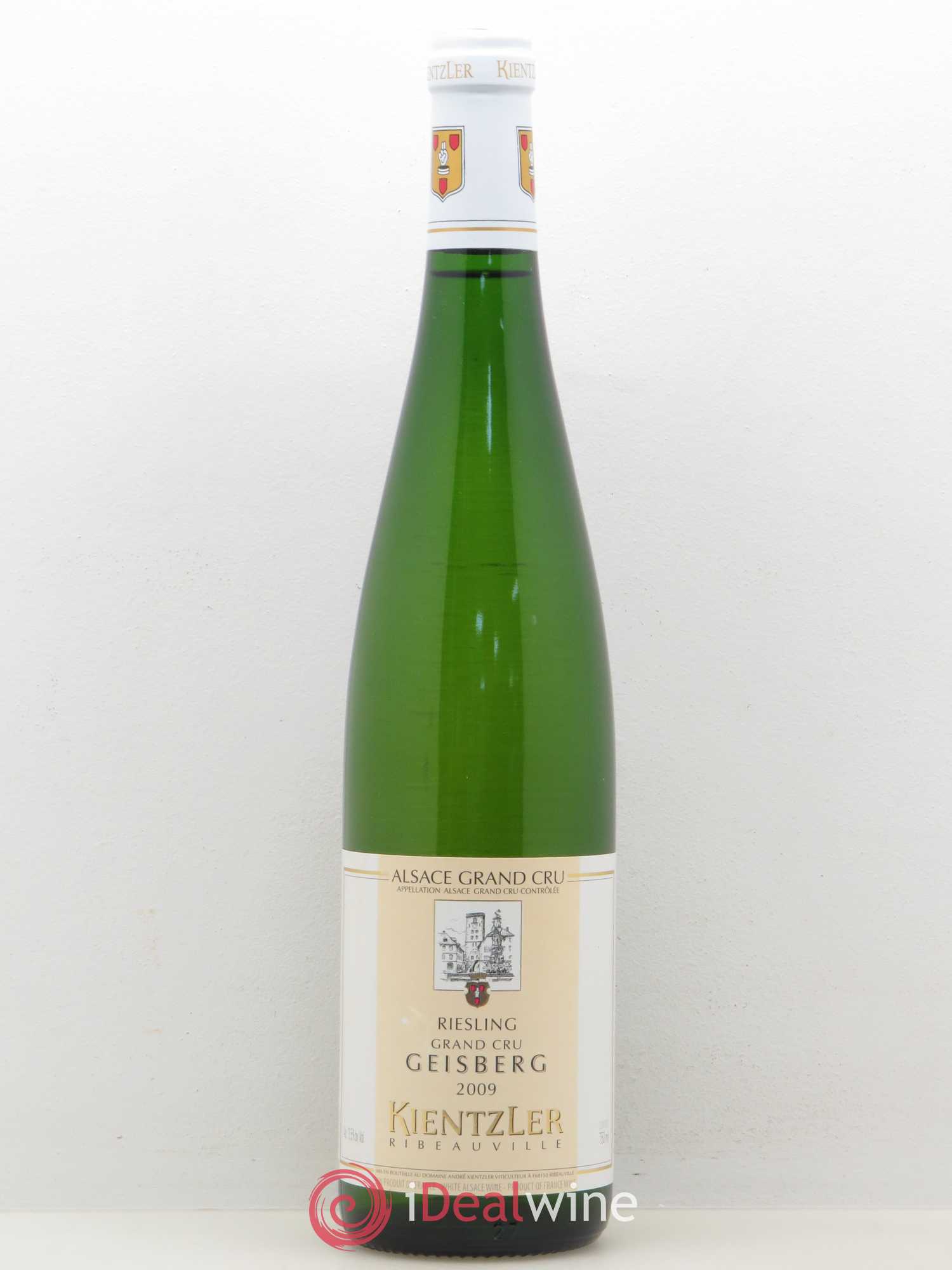 Alsace Riesling Grand Cru Geisberg Kientzler (sans prix de réserve) 2009 - Lot de 1 bouteille - 0