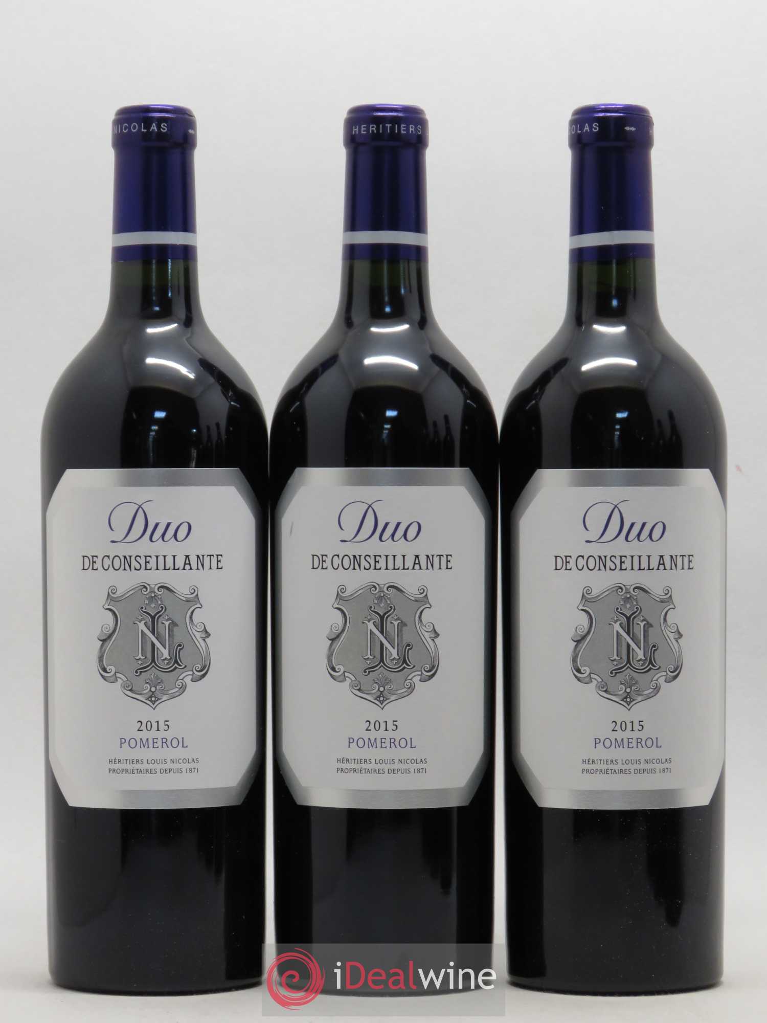 Duo de Conseillante (sans prix de réserve) 2015 - Lot de 6 bouteilles - 1