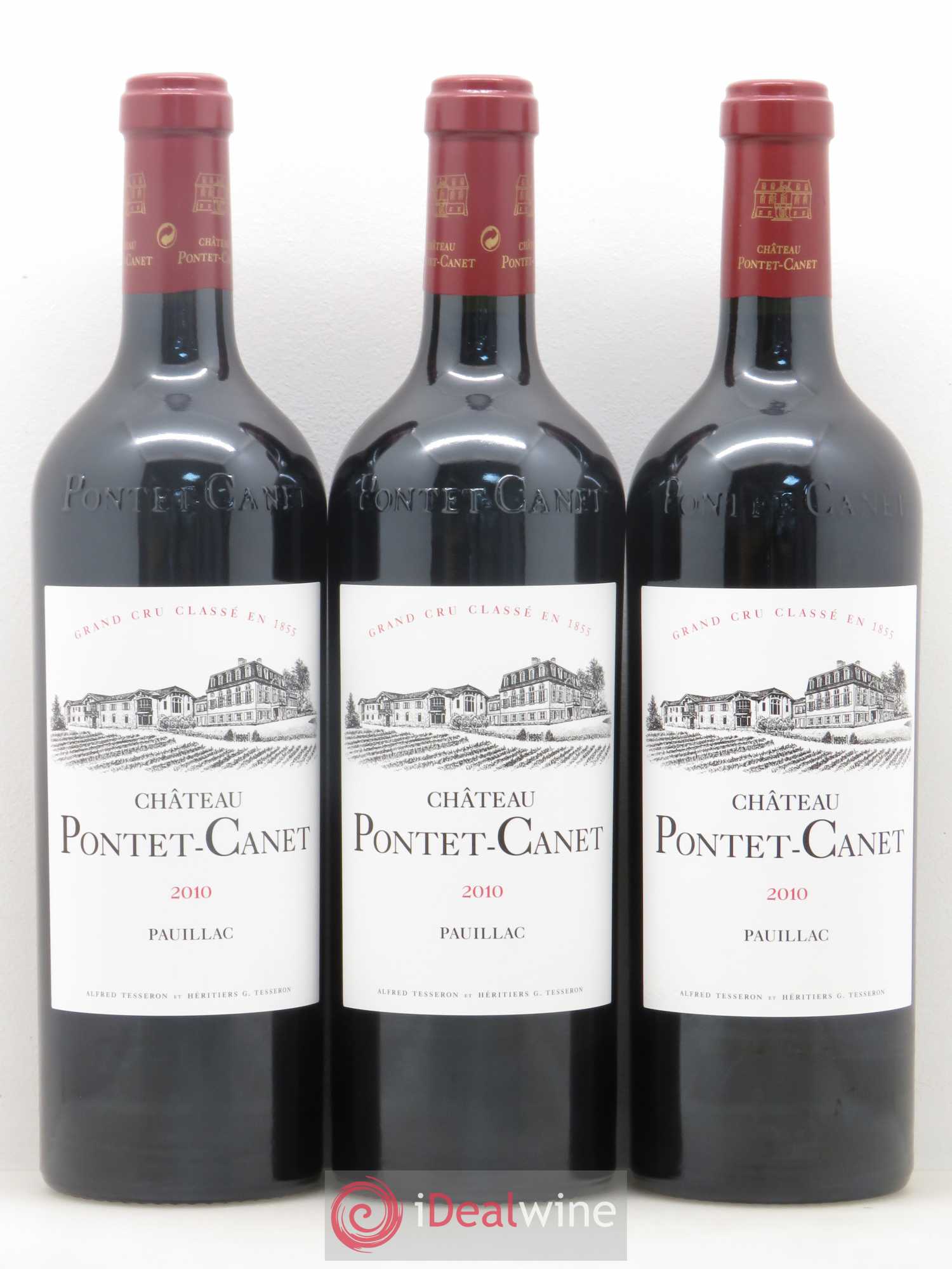 Château Pontet Canet 5ème Grand Cru Classé 2010 - Lot de 12 bouteilles - 2