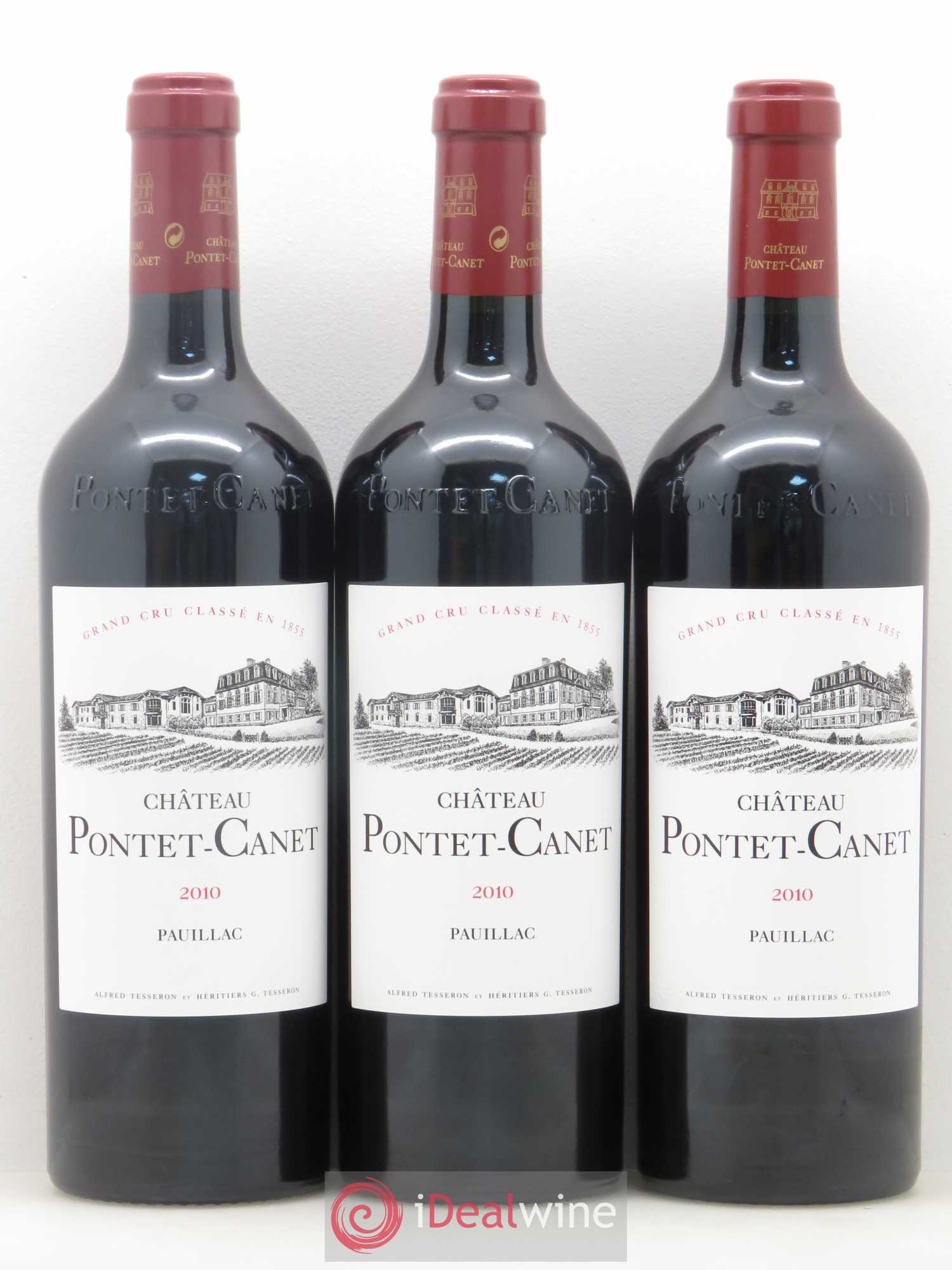 Château Pontet Canet 5ème Grand Cru Classé 2010 - Lot de 12 bouteilles - 3