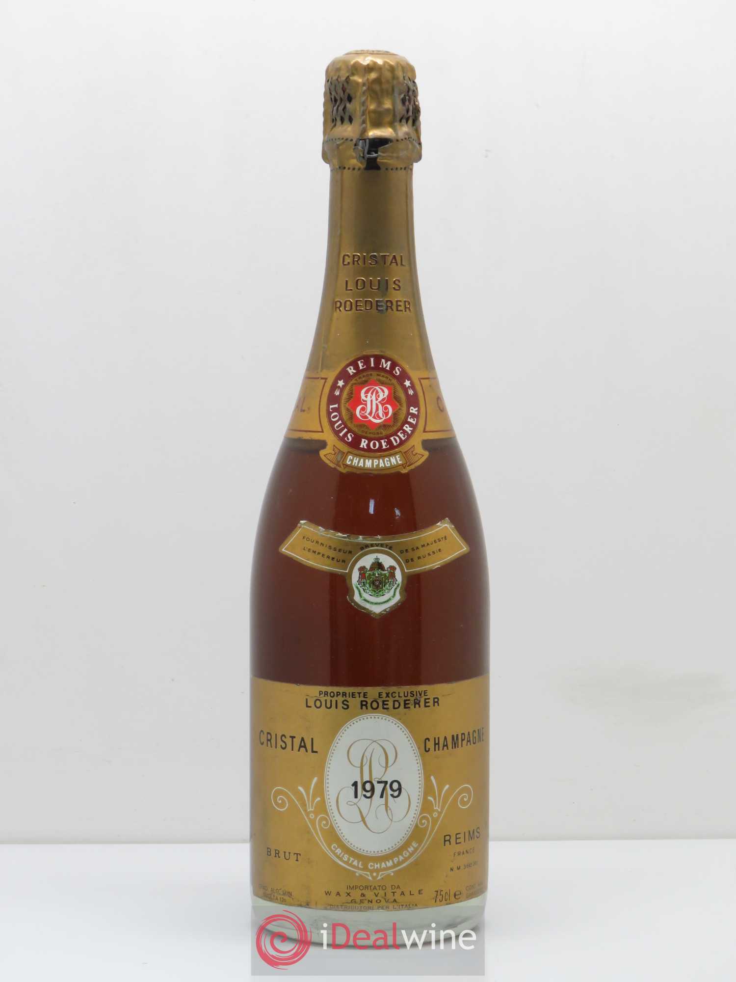 Cristal Louis Roederer (sans prix de réserve) 1979 - Lot de 1 bouteille - 0