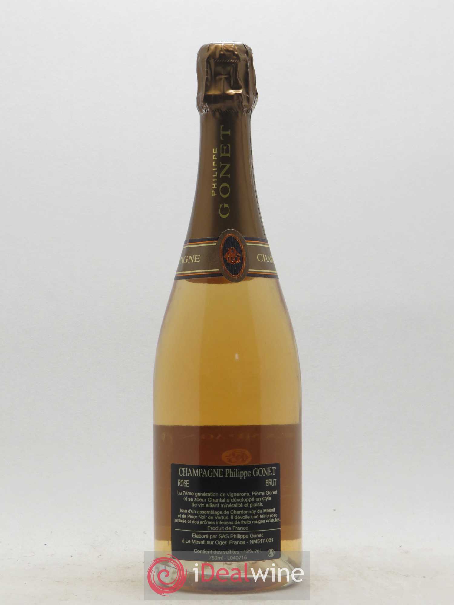 Champagne - Philippe Gonet (sans prix de réserve) - Posten von 1 Flasche - 1