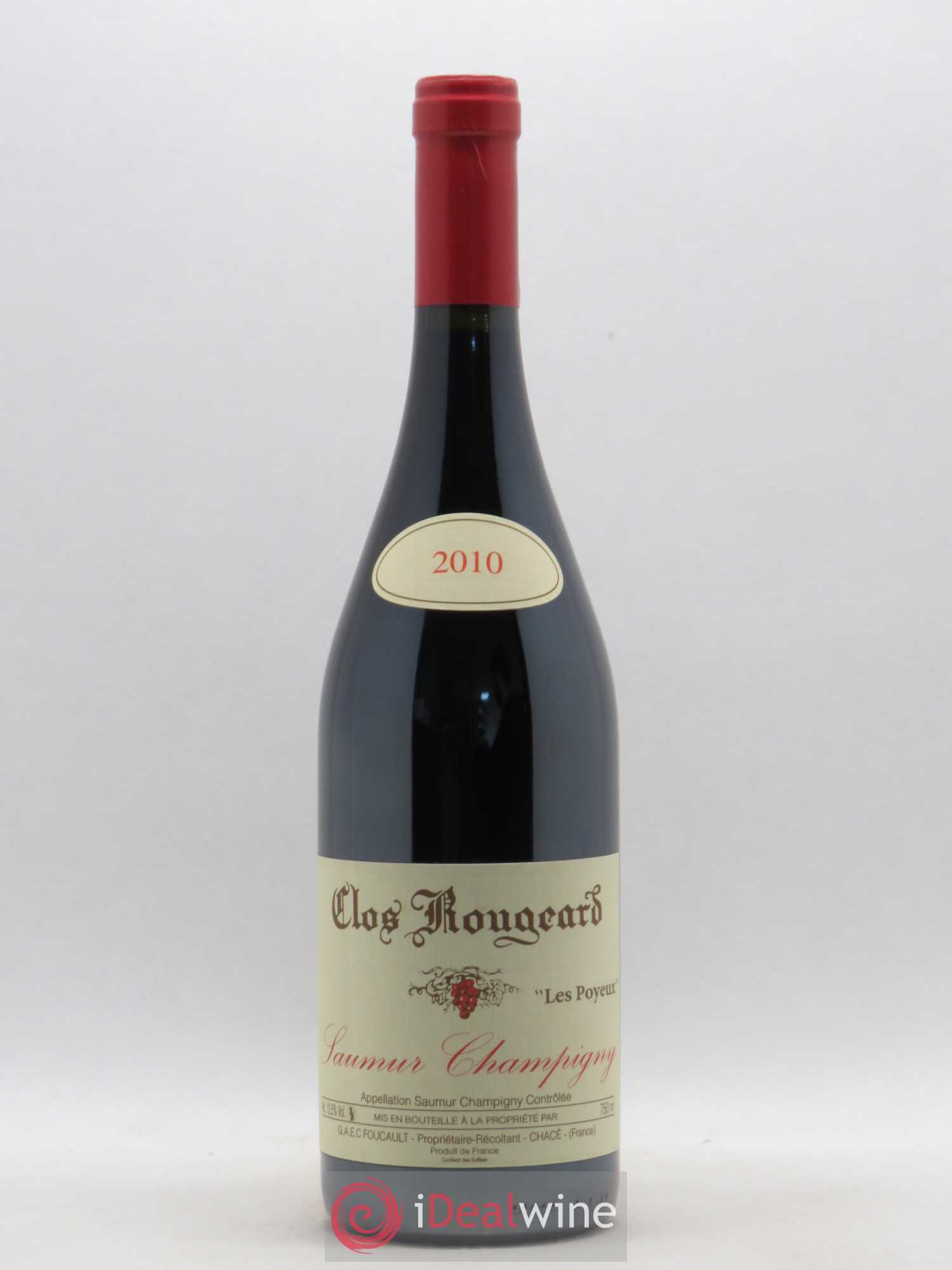 Saumur-Champigny Les Poyeux Clos Rougeard (sans prix de réserve) 2010 - Lot de 1 bouteille - 0