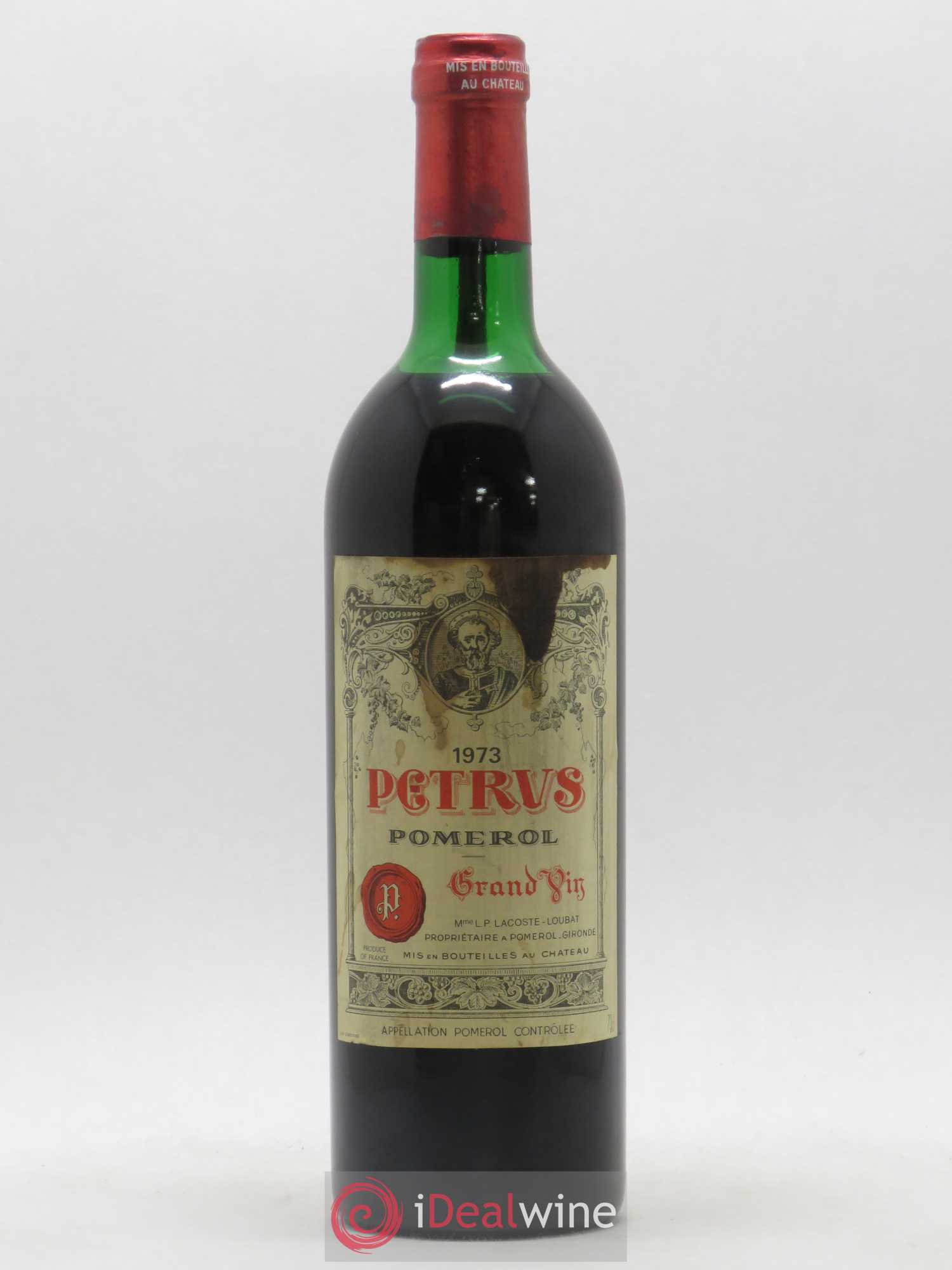 Petrus 1973 - Lot de 1 bouteille - 0