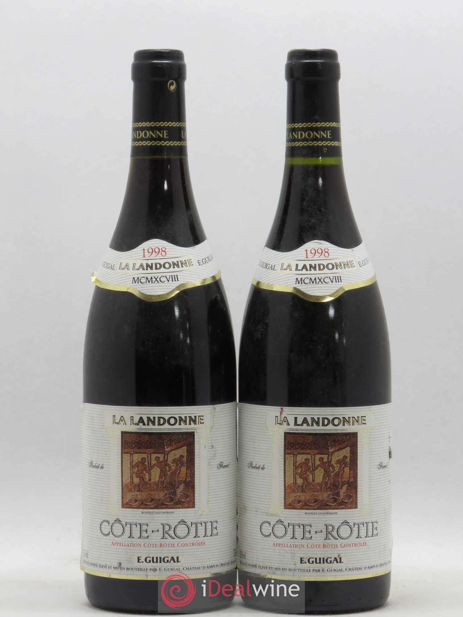 Côte-Rôtie La Landonne Guigal 1998 - Lot de 2 bouteilles - 0