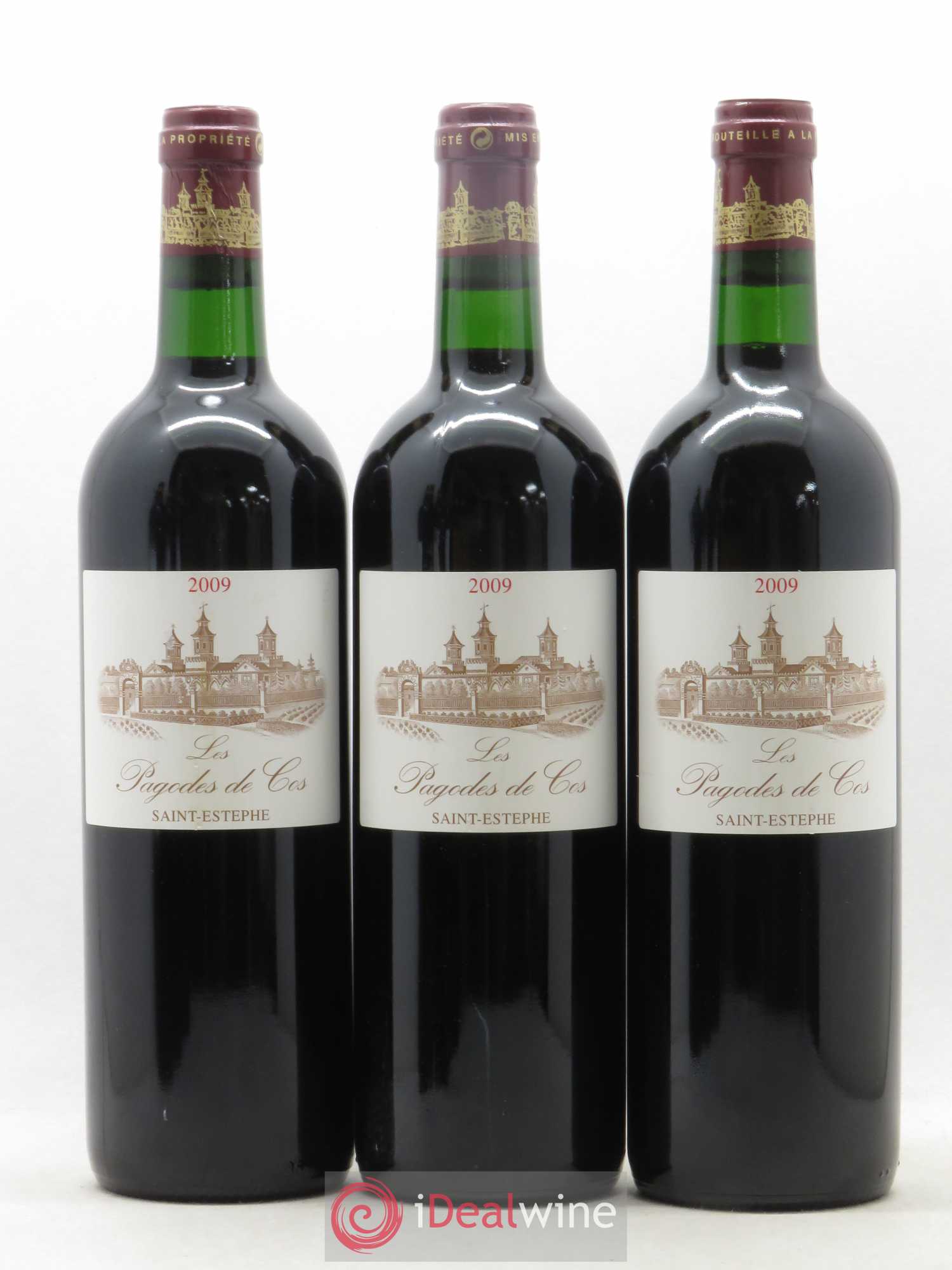 Les Pagodes de Cos Second Vin (sans prix de réserve) 2009 - Lot de 6 bouteilles - 2