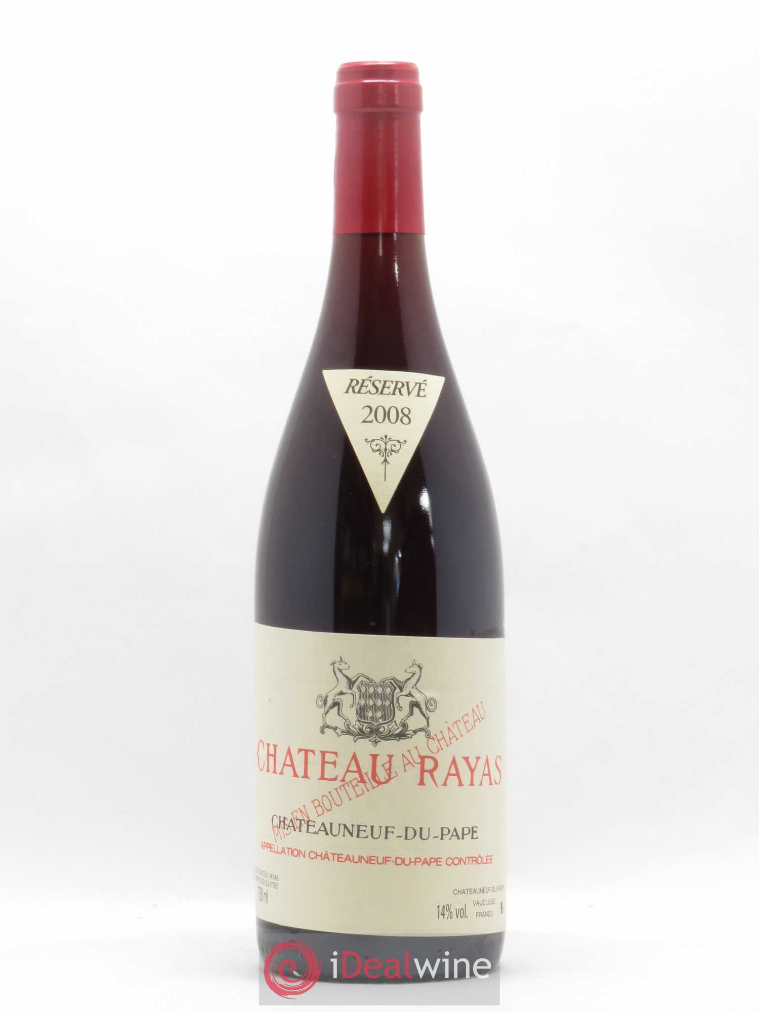 Châteauneuf-du-Pape Château Rayas Emmanuel Reynaud 2008 - Lot de 1 bouteille - 0