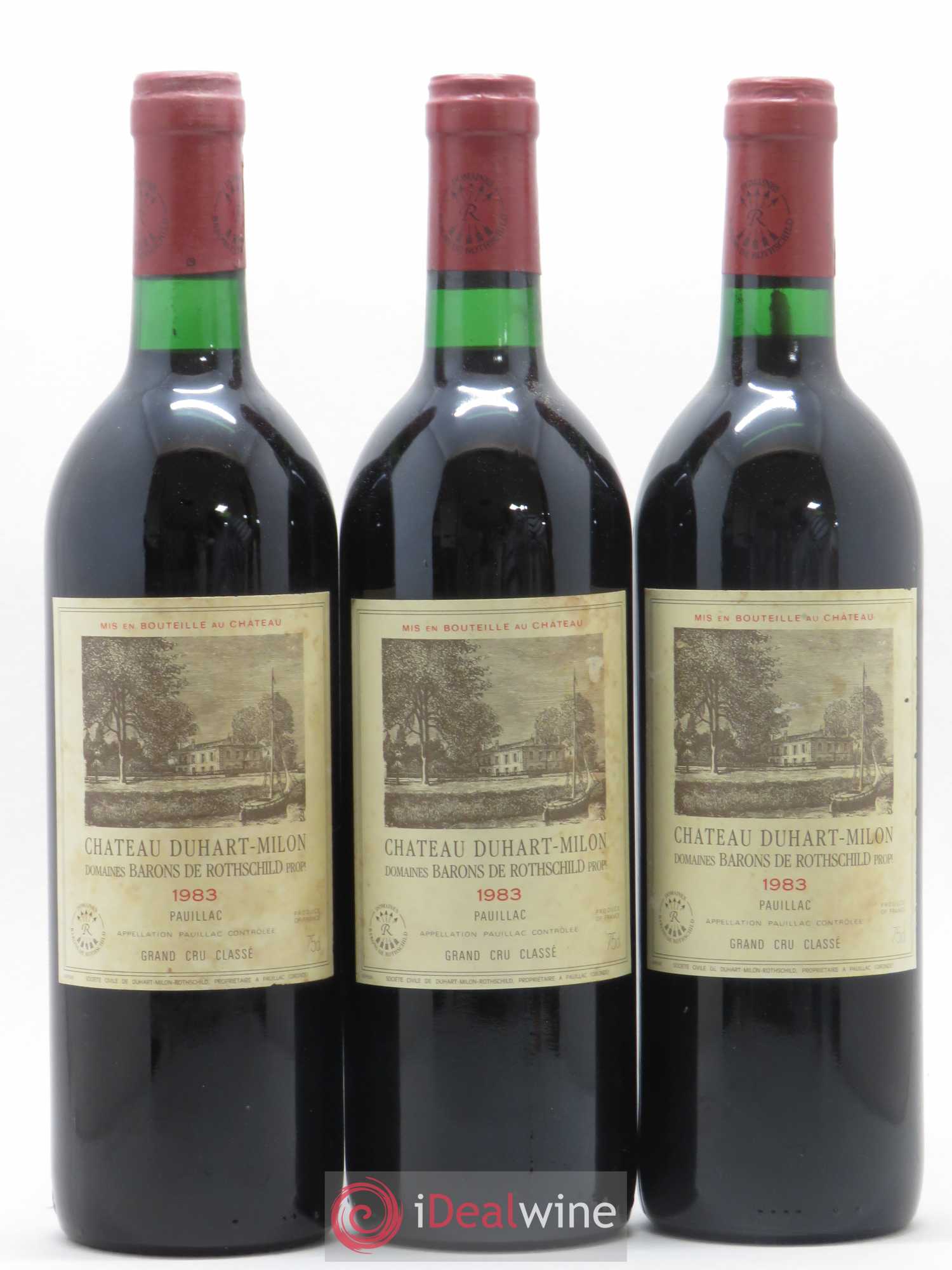 Château Duhart-Milon 4ème Grand Cru Classé 1983 - Lot de 12 bouteilles - 2