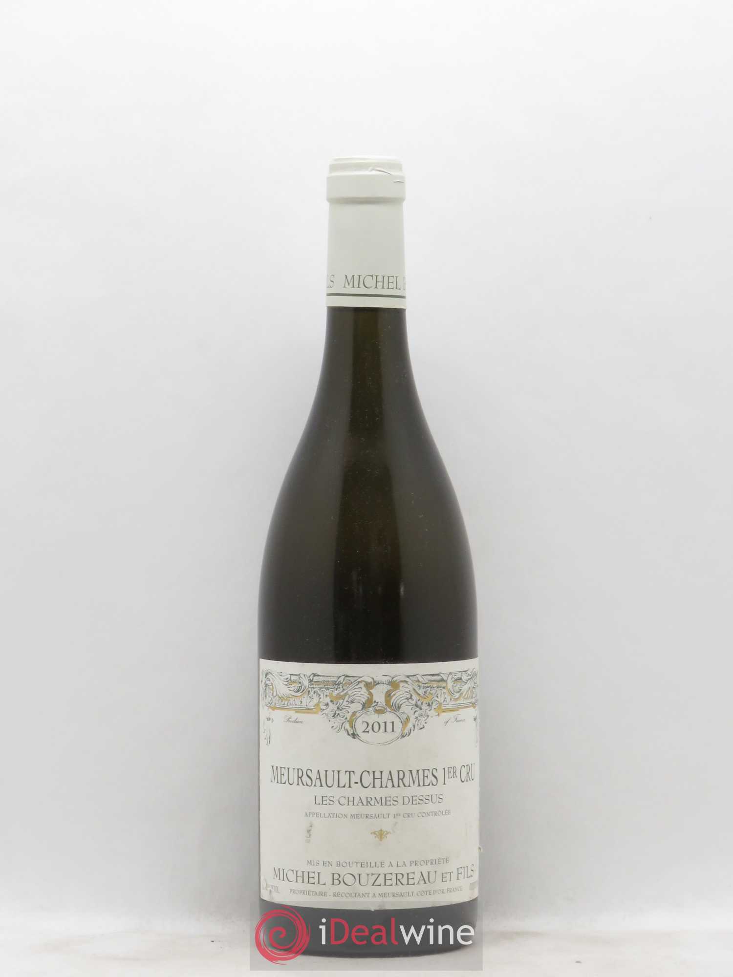 Meursault 1er Cru Charmes Les Charmes Dessus Michel Bouzereau et Fils (Domaine) (sans prix de réserve) 2011 - Lot de 1 bouteille - 0
