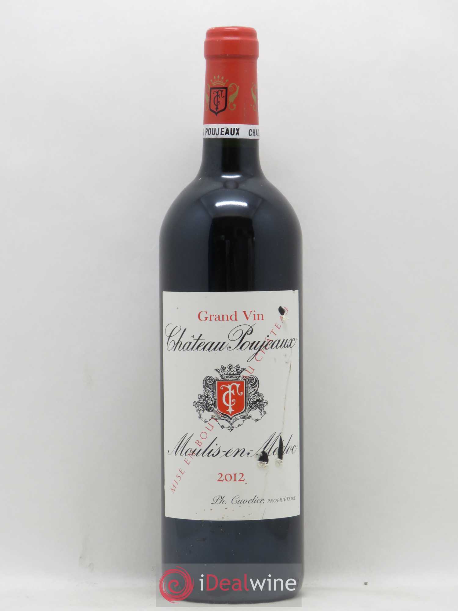Château Poujeaux (sans prix de réserve) 2012 - Lot de 1 bouteille - 0