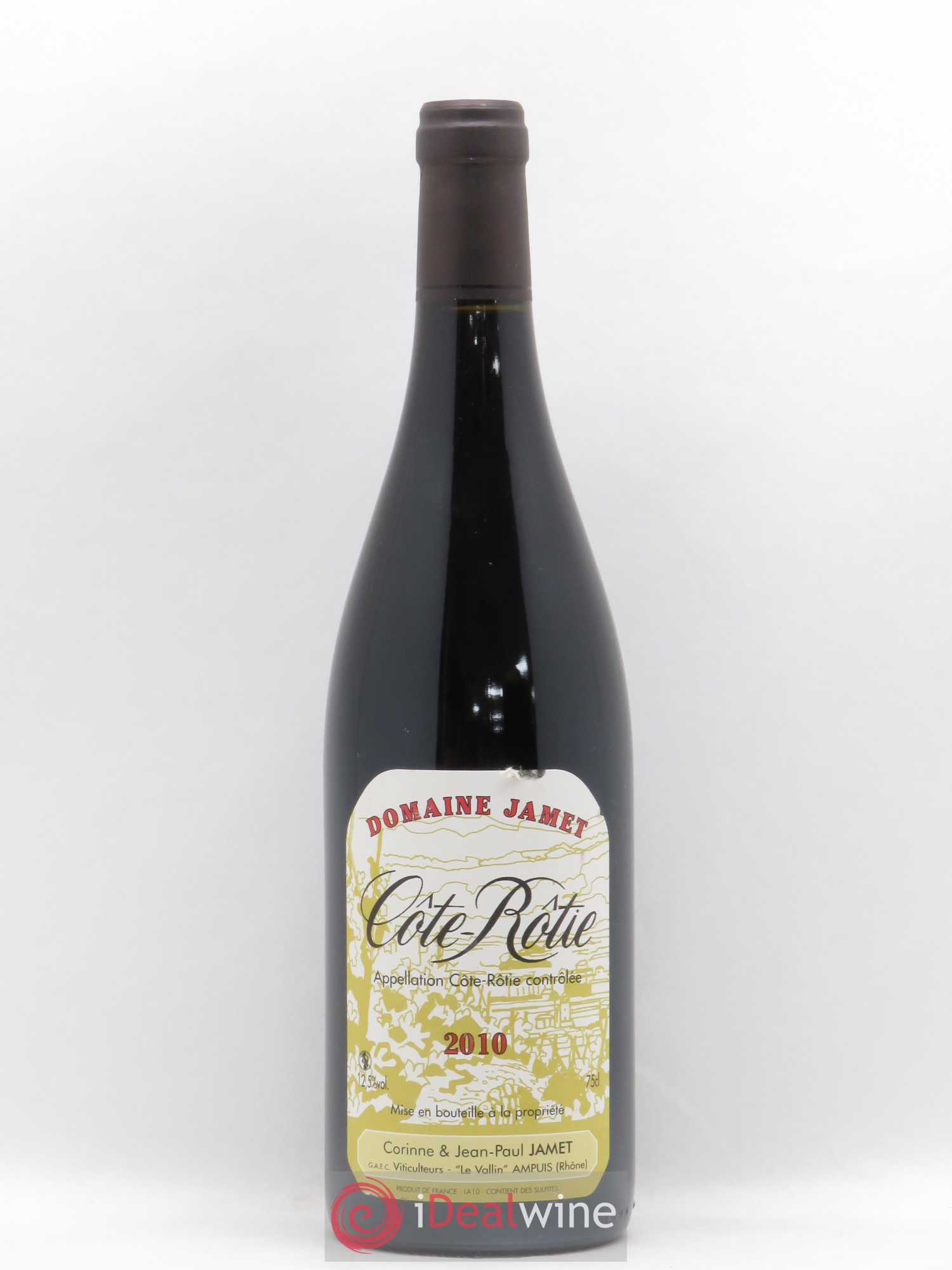 Côte-Rôtie Jamet (Domaine) (sans prix de réserve) 2010 - Lot de 1 bouteille - 0