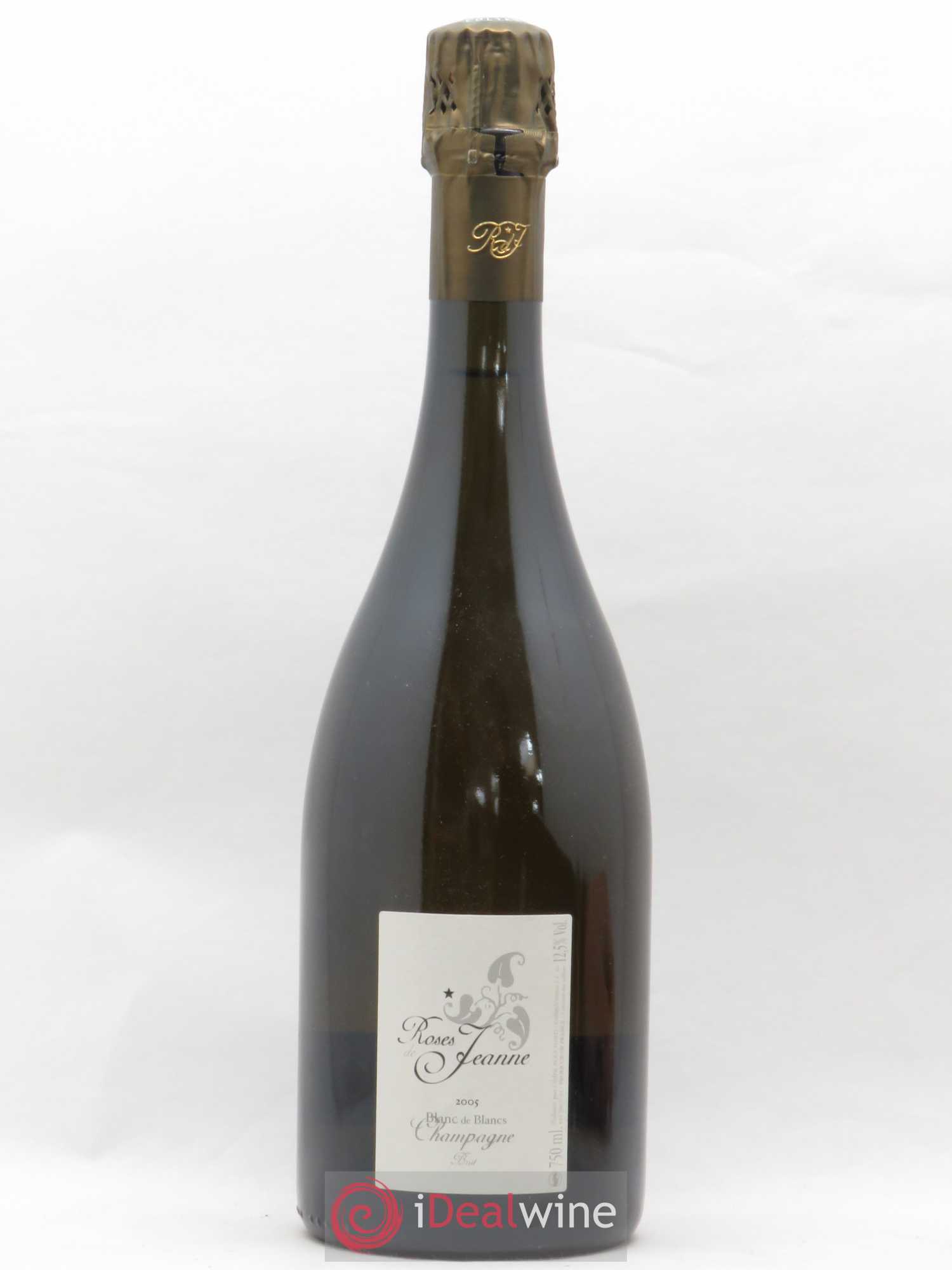 Champagne Roses de Jeanne Blanc de Blancs (sans prix de réserve) 2005 - Posten von 1 Flasche - 0