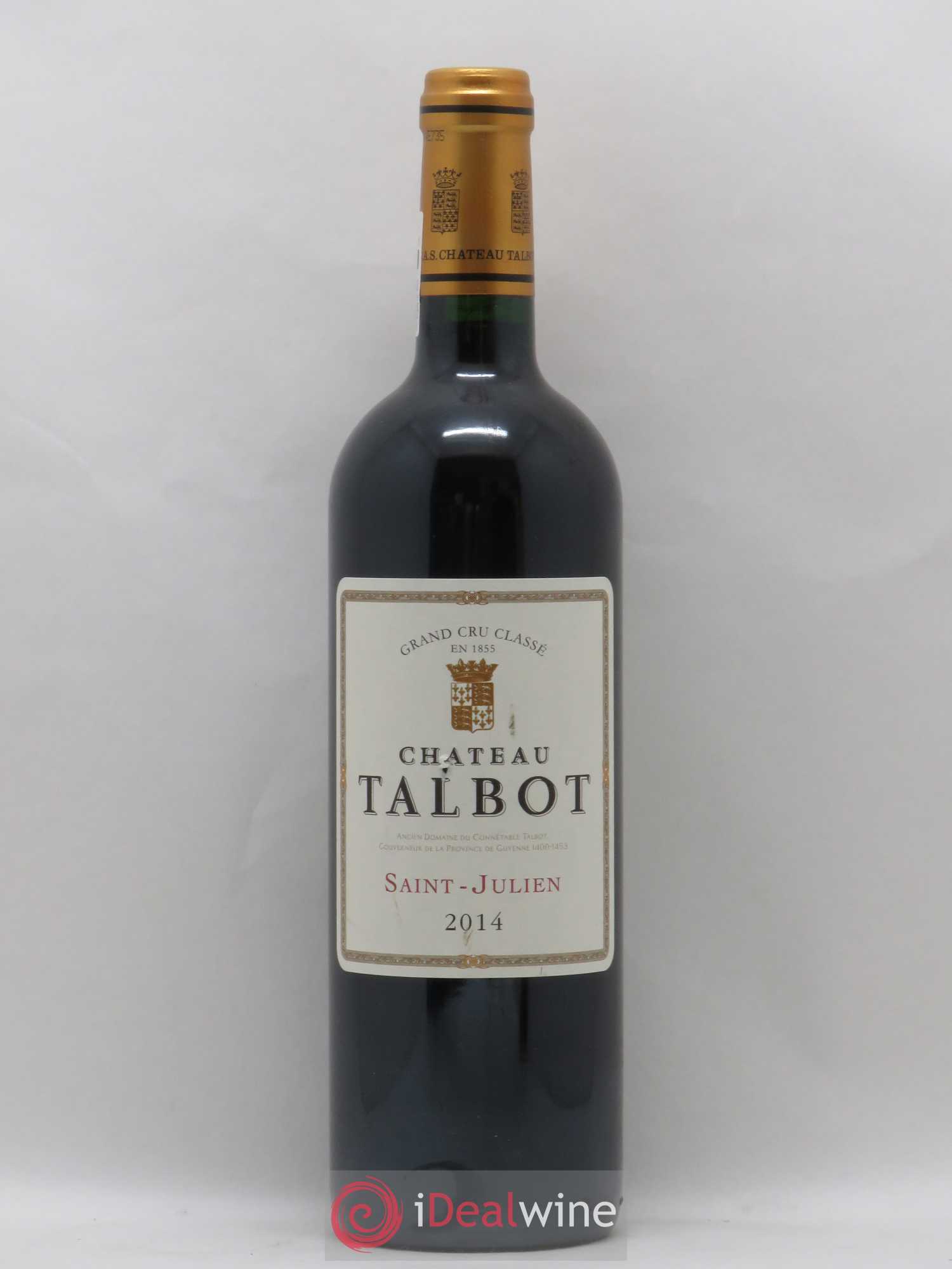 Château Talbot 4ème Grand Cru Classé (sans prix de réserve) 2014 - Lot de 1 bouteille - 0