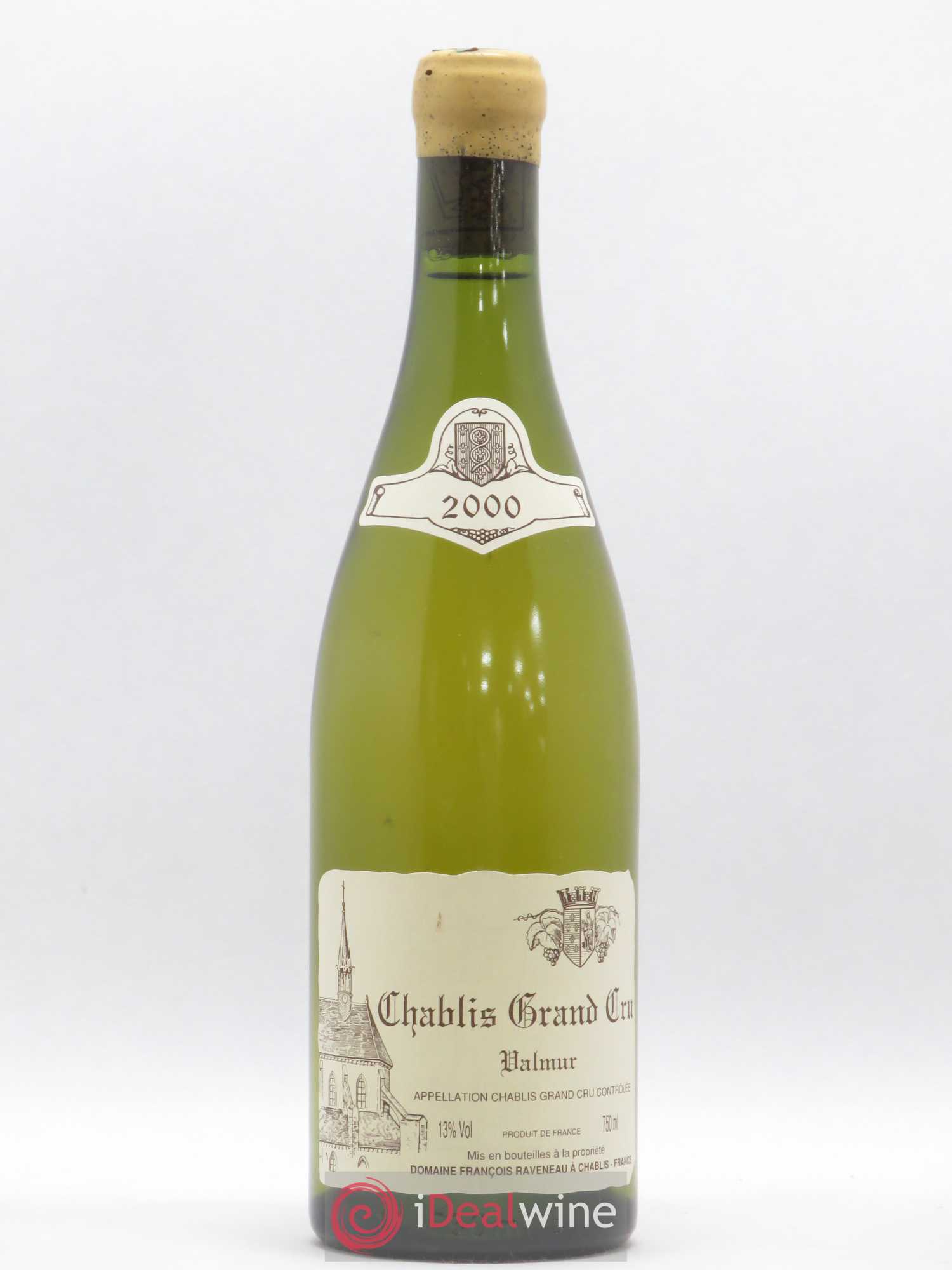 Chablis Grand Cru Valmur Raveneau (Domaine) (sans prix de réserve) 2000 - Lot de 1 bouteille - 0