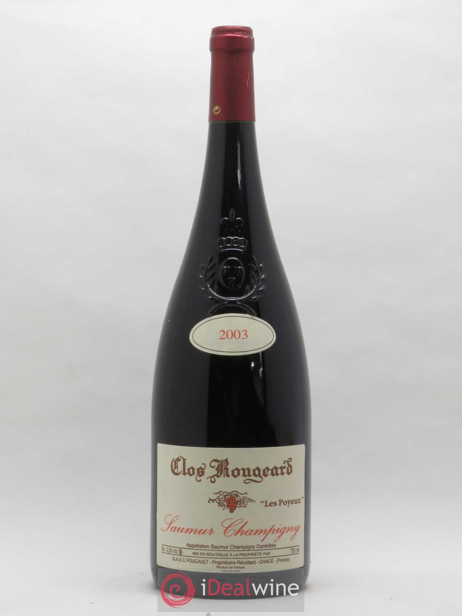 Saumur-Champigny Les Poyeux Clos Rougeard 2003 - Lot de 1 magnum - 0