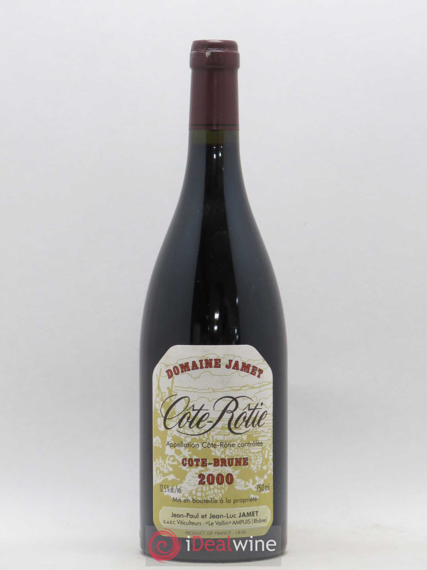 Côte-Rôtie Côte Brune Jamet (Domaine) (sans prix de réserve) 2000 - Lot de 1 bouteille - 0