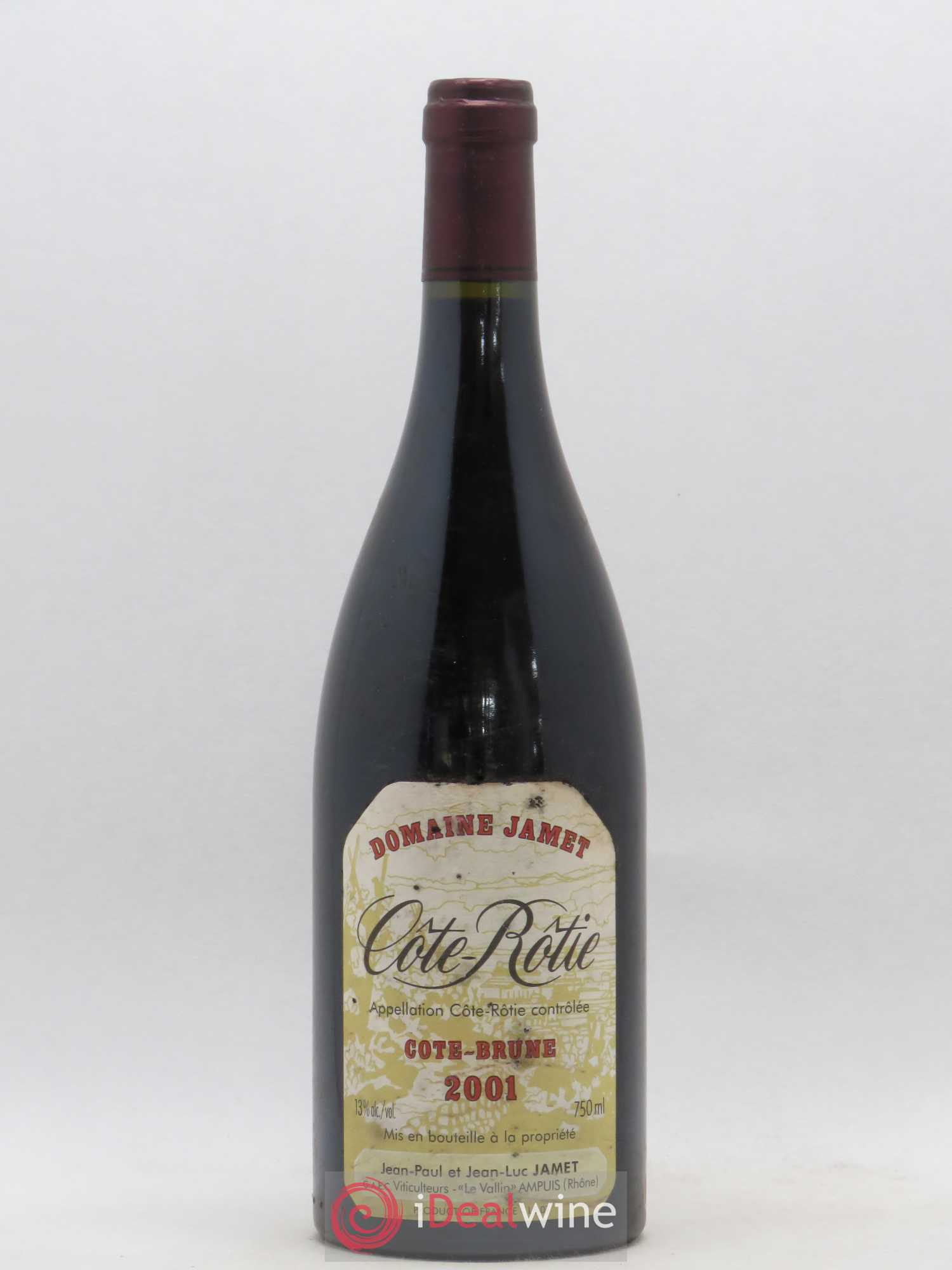 Côte-Rôtie Côte Brune Jamet (Domaine) (sans prix de réserve) 2001 - Lot de 1 bouteille - 0
