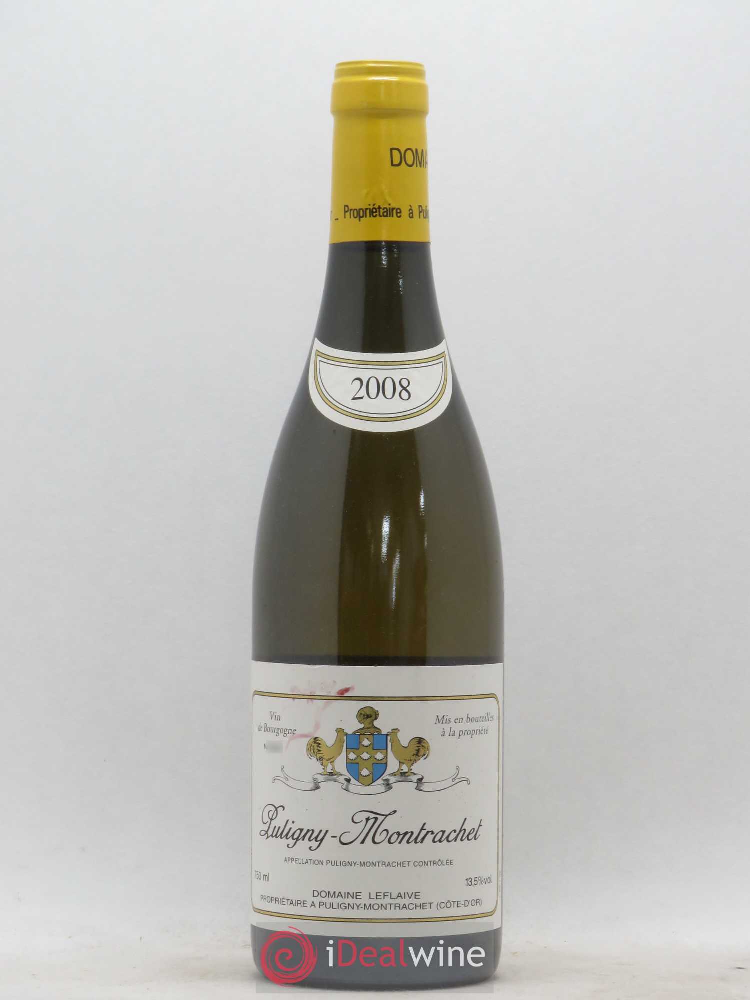 Puligny-Montrachet Leflaive (Domaine) (sans prix de réserve) 2008 - Lot de 1 bouteille - 0