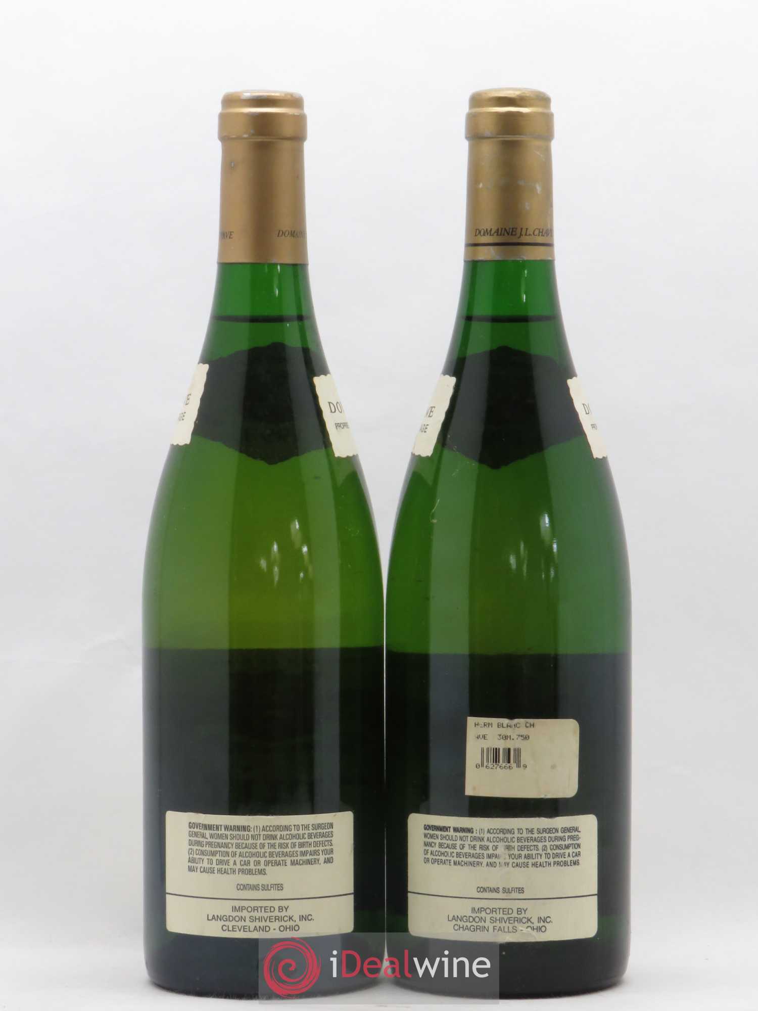 Hermitage Jean-Louis Chave (senza prezzo di riserva) (senza prezzo di riserva) 1993 - Lotto di 2 bottiglie - 1